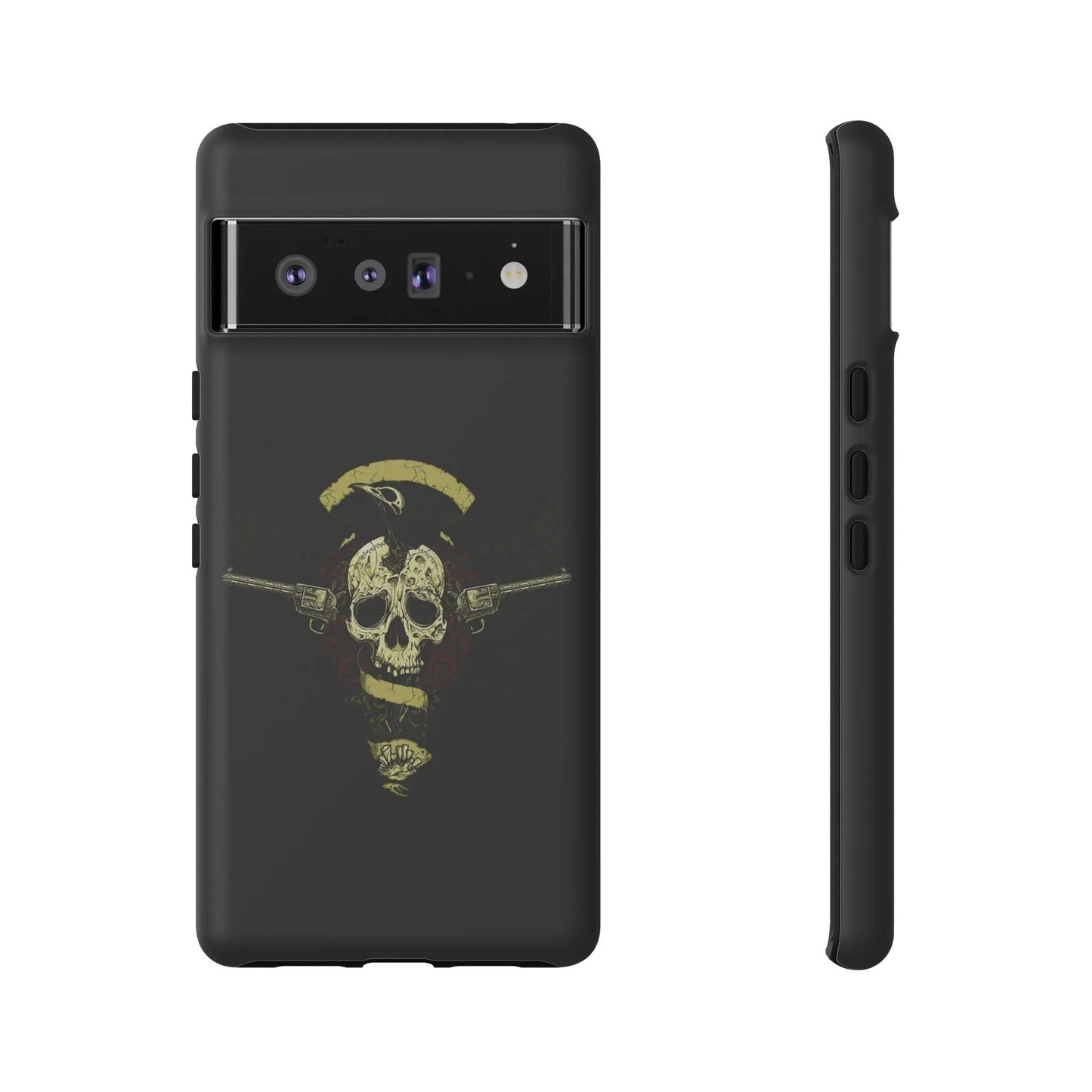 google-pixel-revolver-skull-cover-phone-case-jlr-design-14 - JLR Design