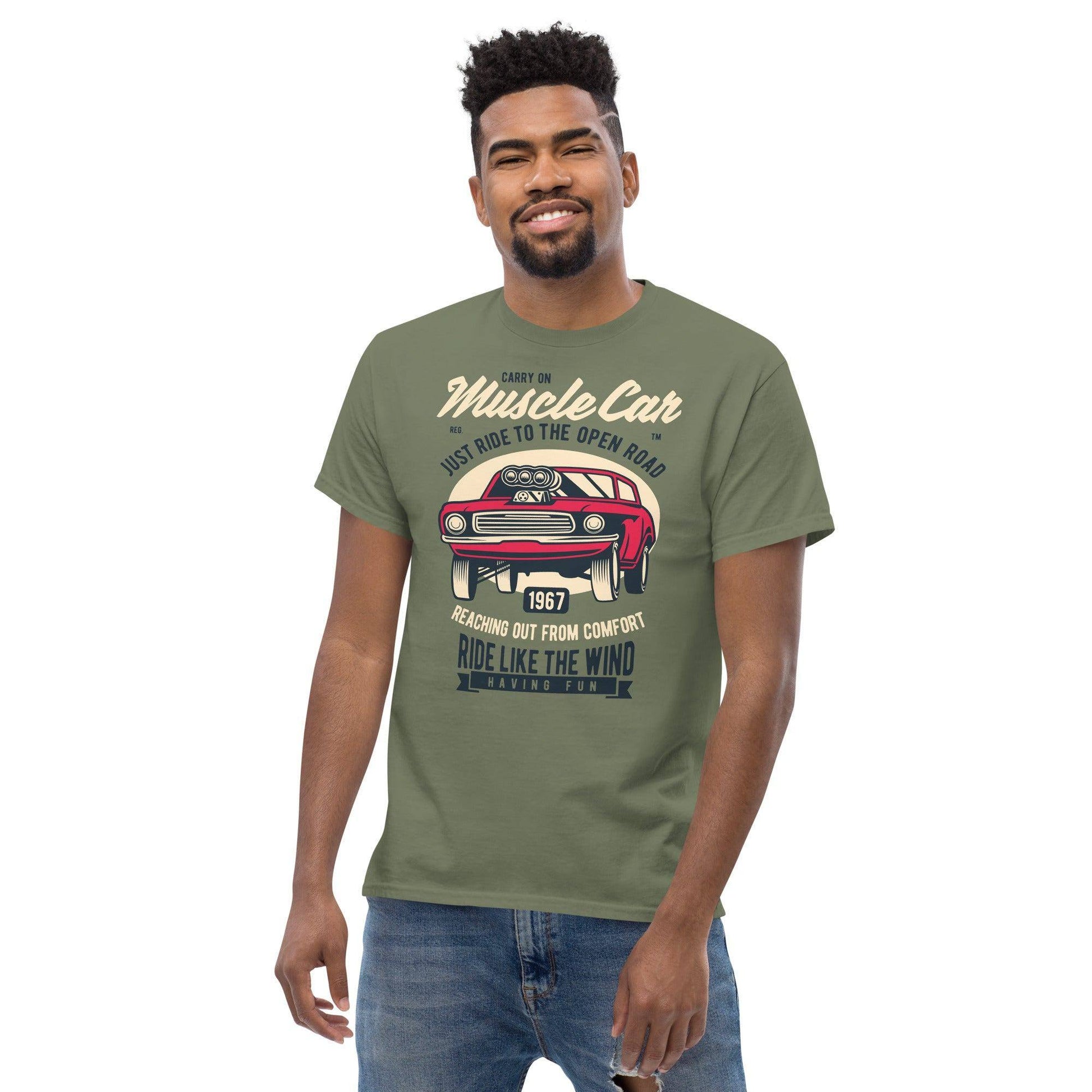ride-like-the-wind-herren-t-shirt-t-shirt-jlr-design-81809 - JLR Design