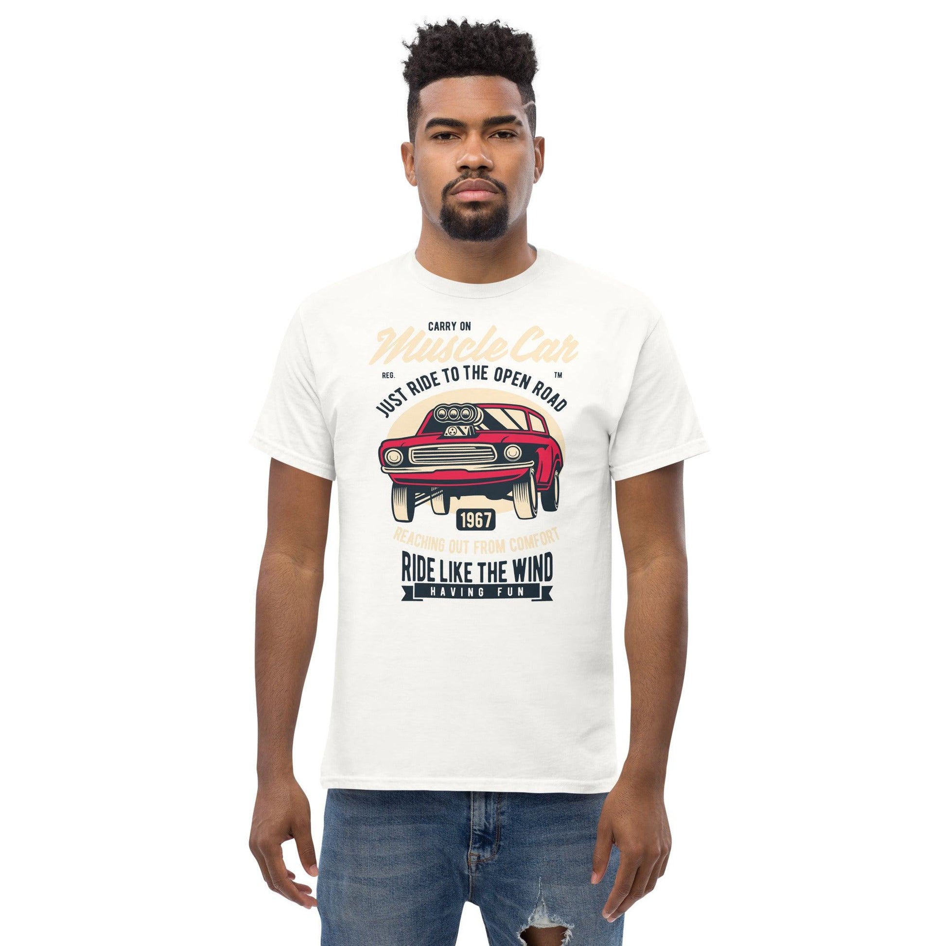 Ride like the Wind Herren-T-Shirt T-Shirt 29.99 Herren, Ride, T-Shirt, Wind JLR Design