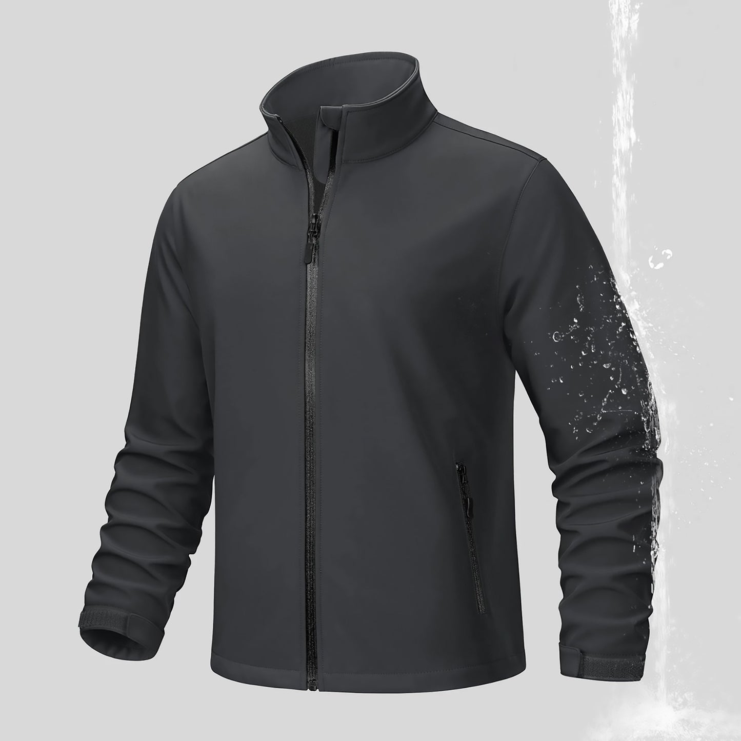 Robuste Herren-Windbreaker-Jacke – Mit schützendem Fleece-Futter Jacke JLR Design