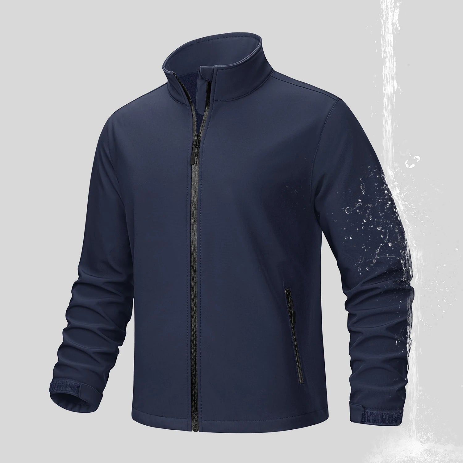 Robuste Herren-Windbreaker-Jacke – Mit schützendem Fleece-Futter Jacke JLR Design