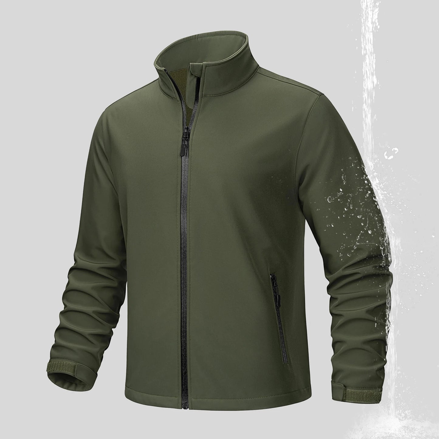 Robuste Herren-Windbreaker-Jacke – Mit schützendem Fleece-Futter Jacke JLR Design