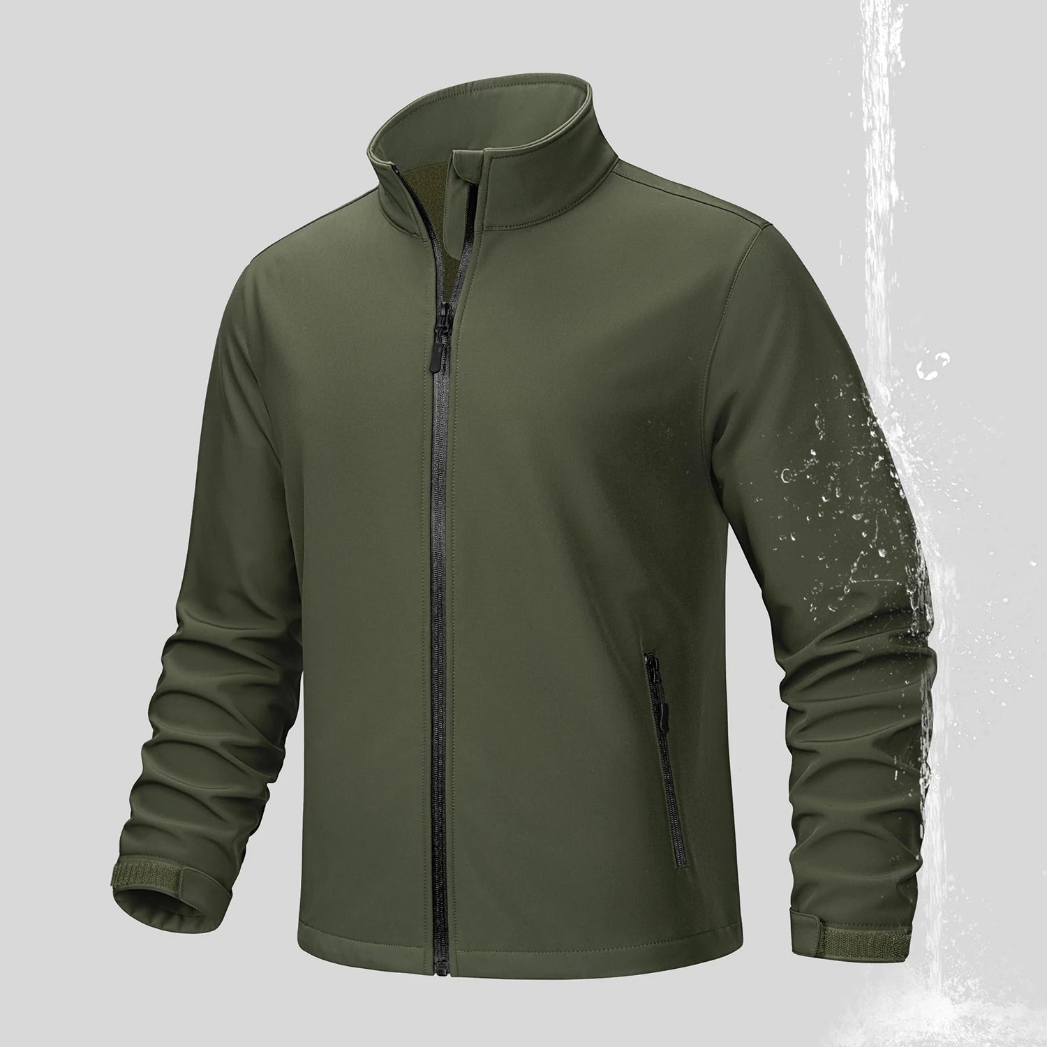 Robuste Herren-Windbreaker-Jacke – Mit schützendem Fleece-Futter Jacke JLR Design