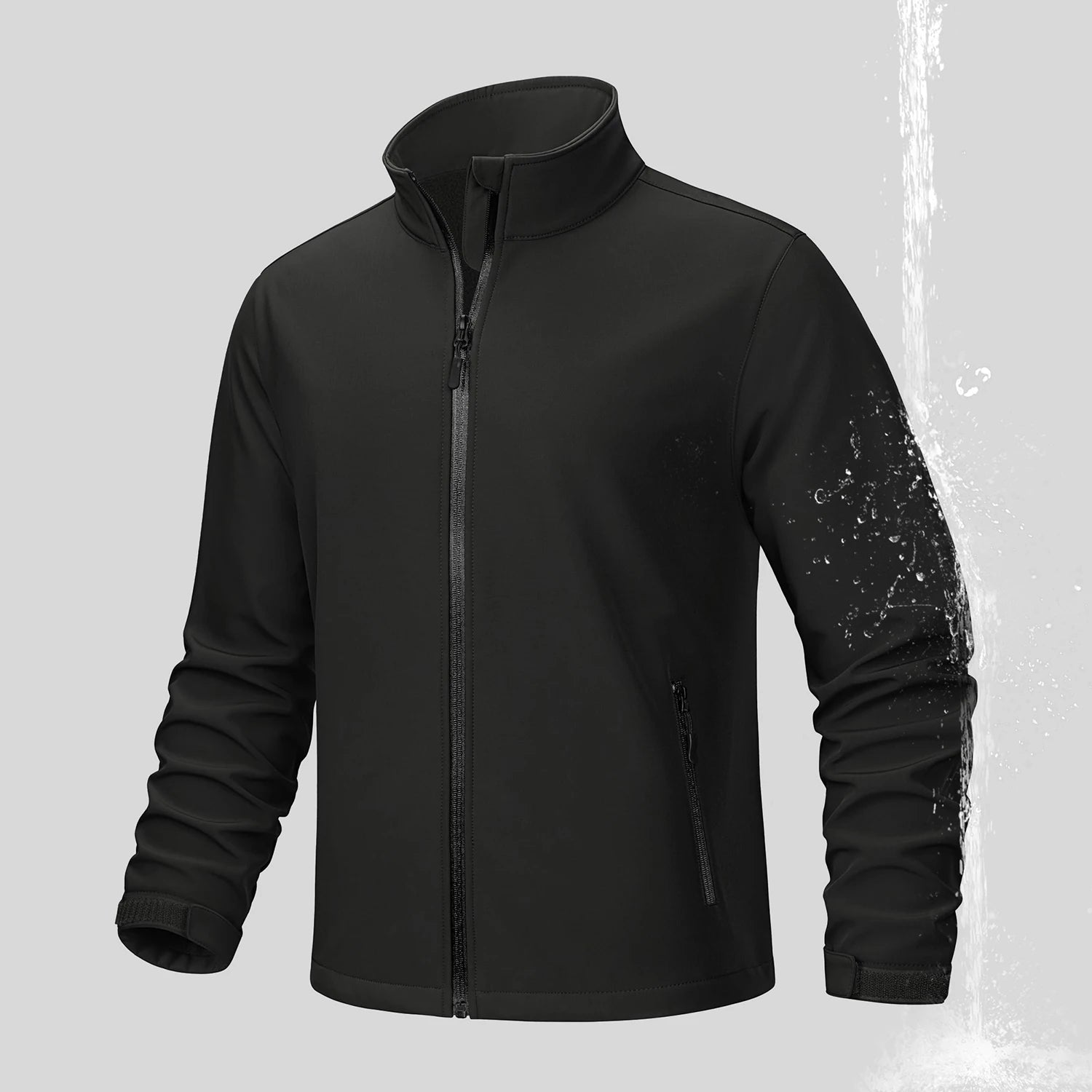 Robuste Herren-Windbreaker-Jacke – Mit schützendem Fleece-Futter Jacke JLR Design