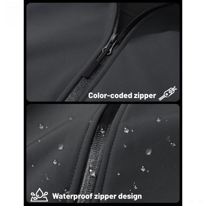 Robuste Herren-Windbreaker-Jacke – Mit schützendem Fleece-Futter Jacke JLR Design