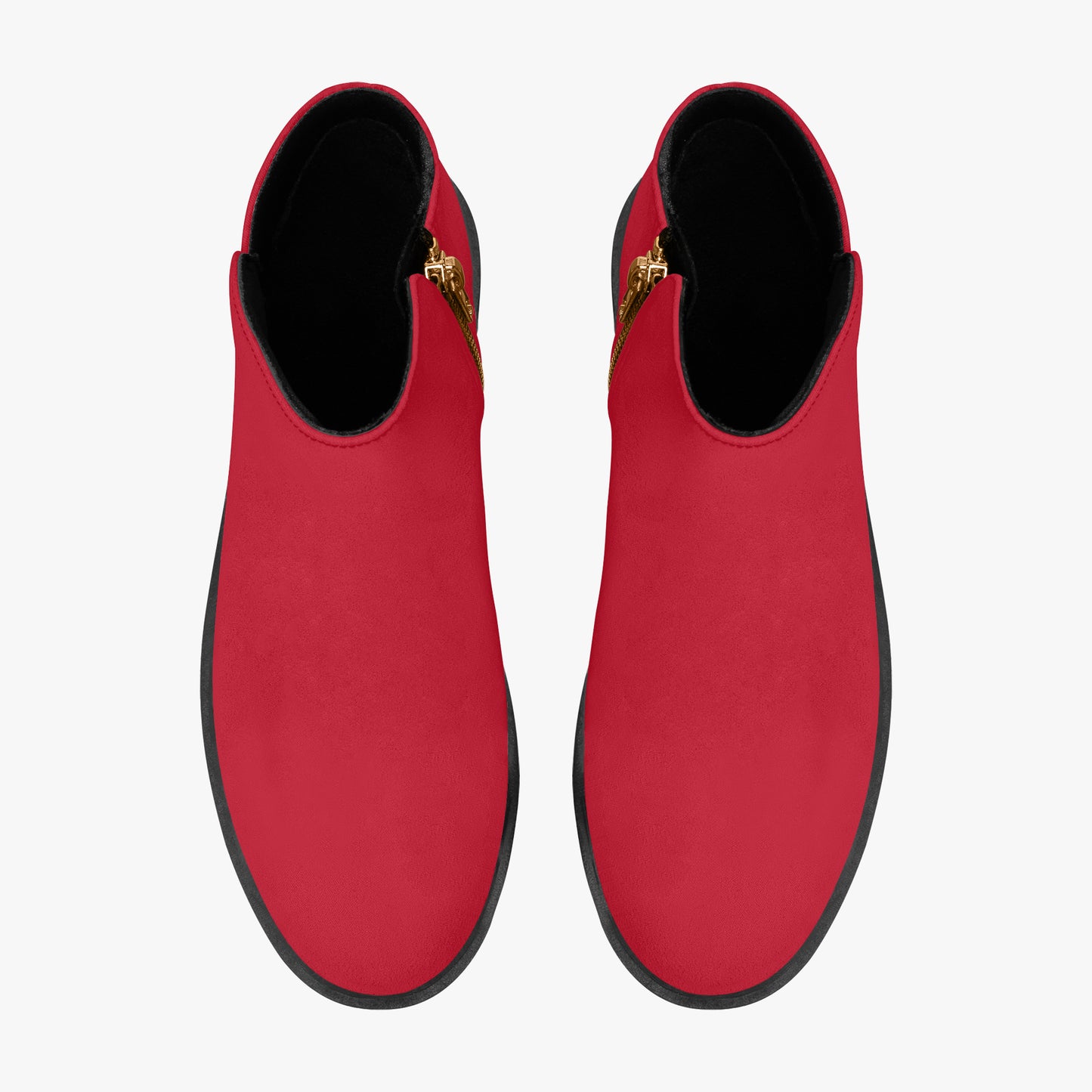 Rote elegante Reißverschluss-Stiefeletten Stiefeletten JLR Design