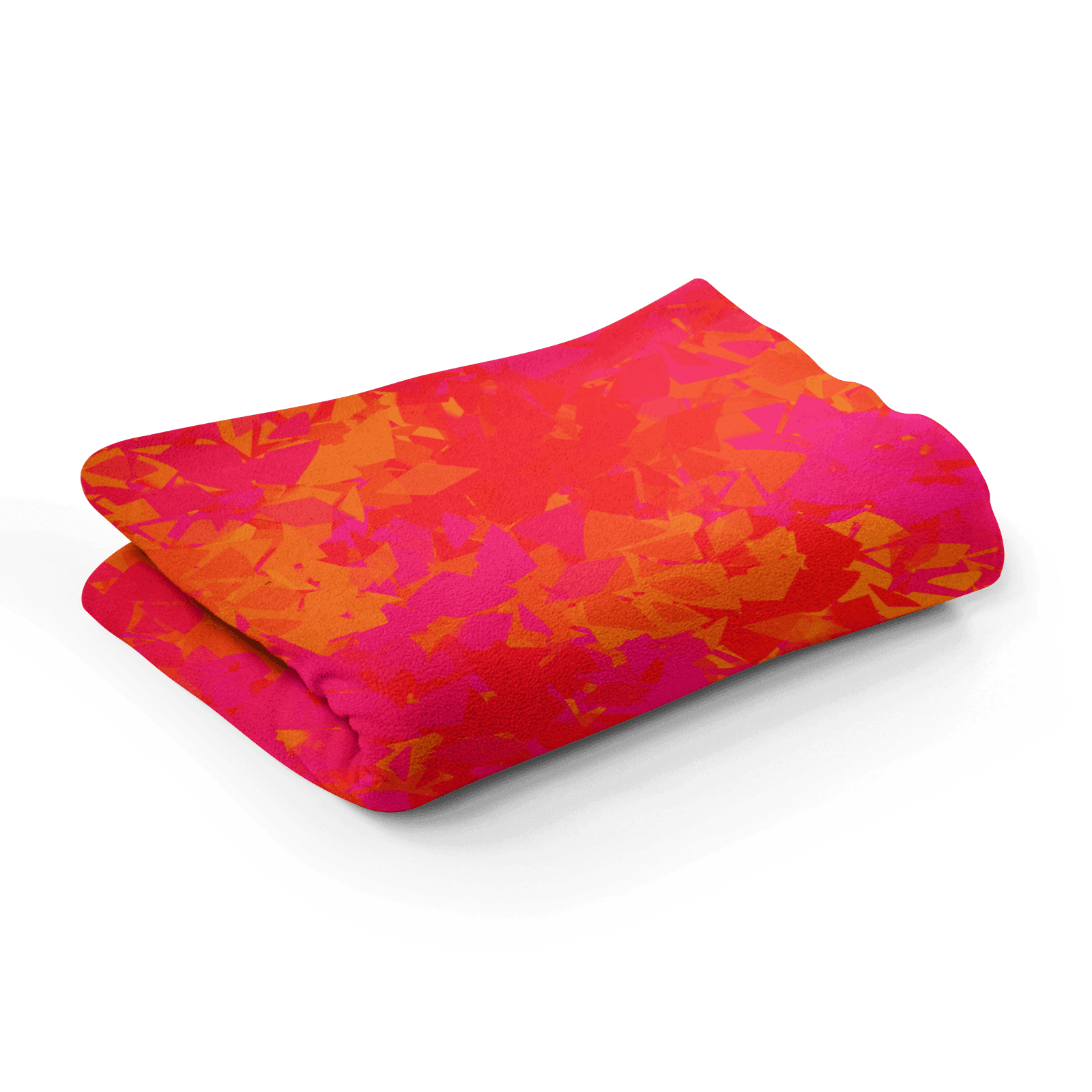 Rote Fleece - Decke Blanket Basic JLR Design