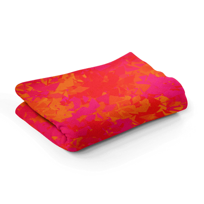 Rote Fleece - Decke Blanket Basic JLR Design