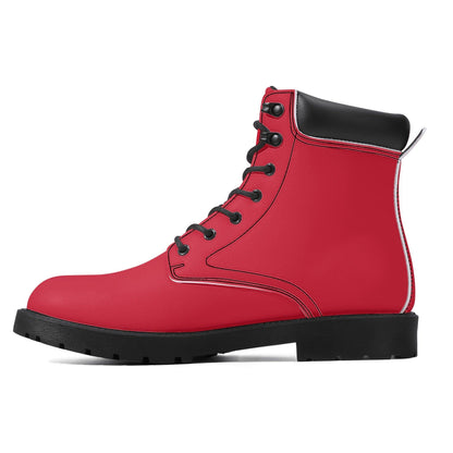 Rote Ganzjahres Stiefel für Damen Lederstiefel 74.99 Damen, Ganzjahres, Lederstiefel, Rot JLR Design