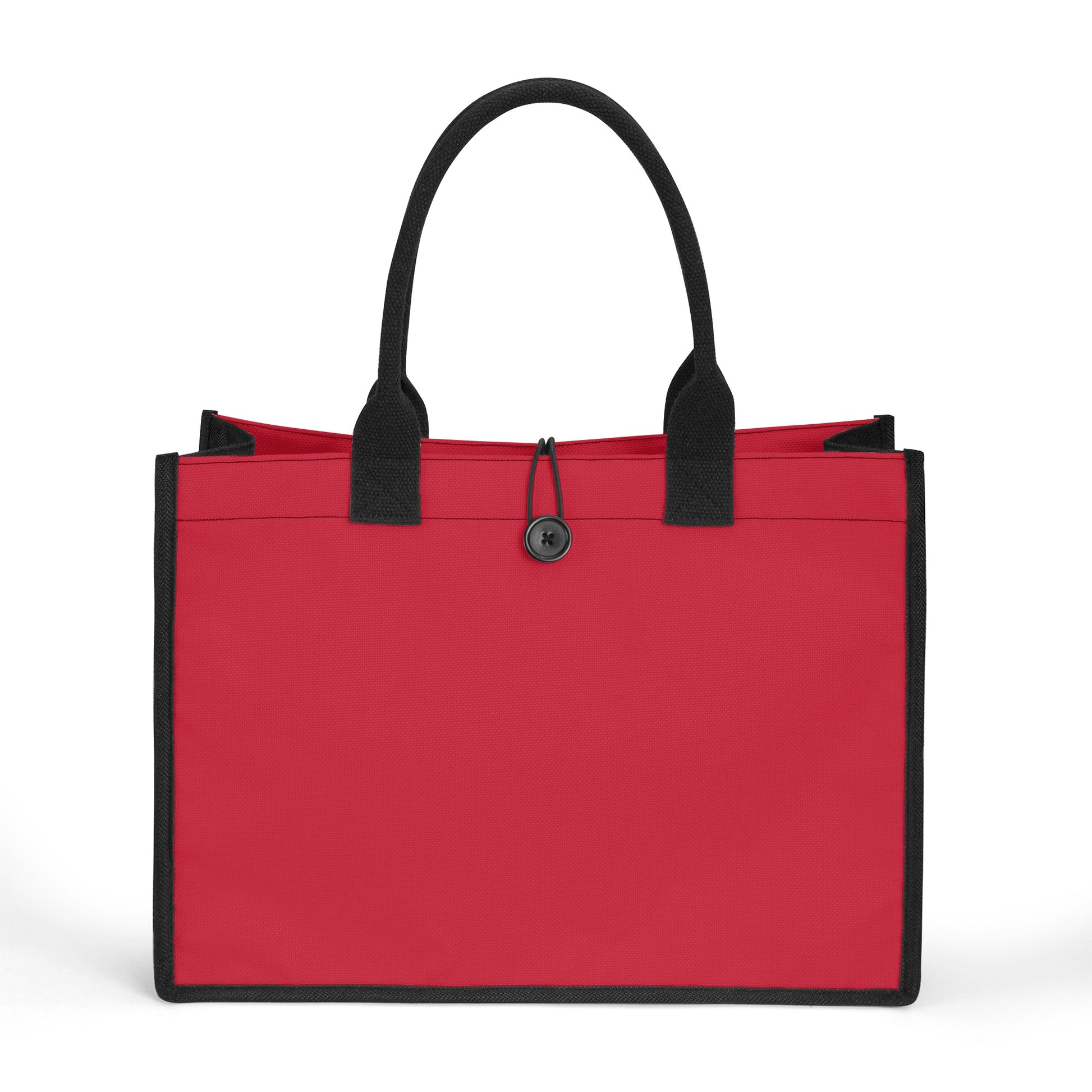 Rote Premium Canvas Shopper Tasche Einkaufstasche JLR Design