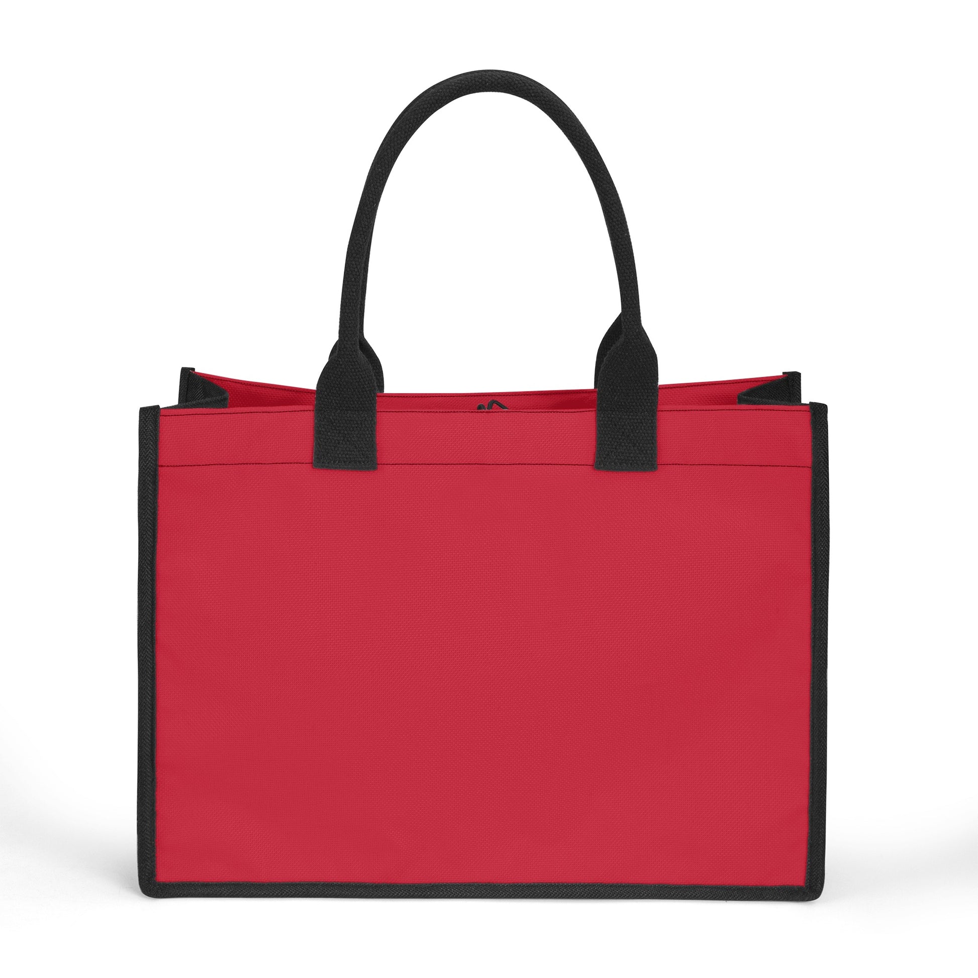 Rote Premium Canvas Shopper Tasche Einkaufstasche JLR Design