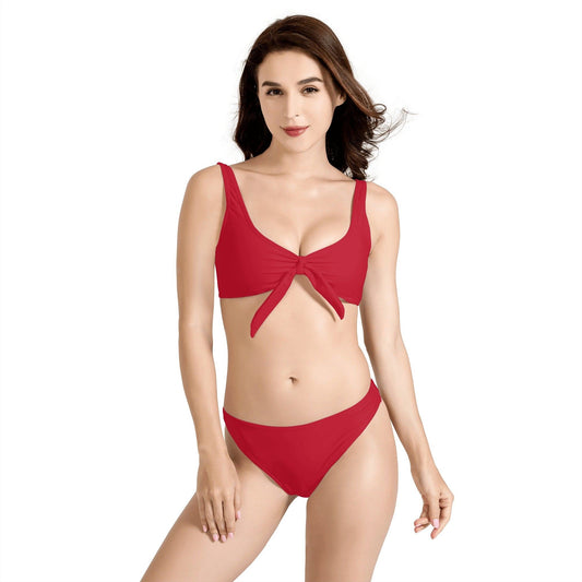 Roter Bikini Badeanzug mit Schleife Bikini mit Schleife 47.99 Bikini, rot, Schleife JLR Design