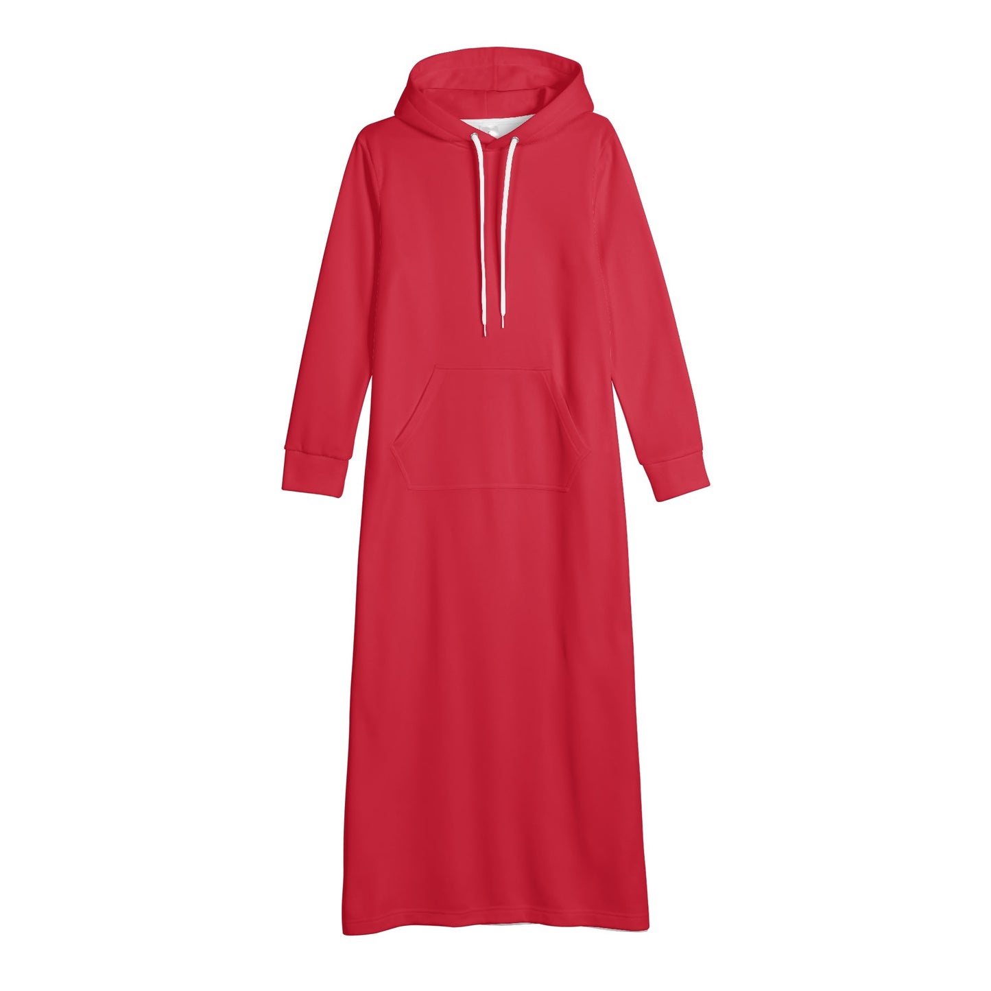 Rotes bequemes leichtes Hoodie Kleid Hoodiekleid JLR Design
