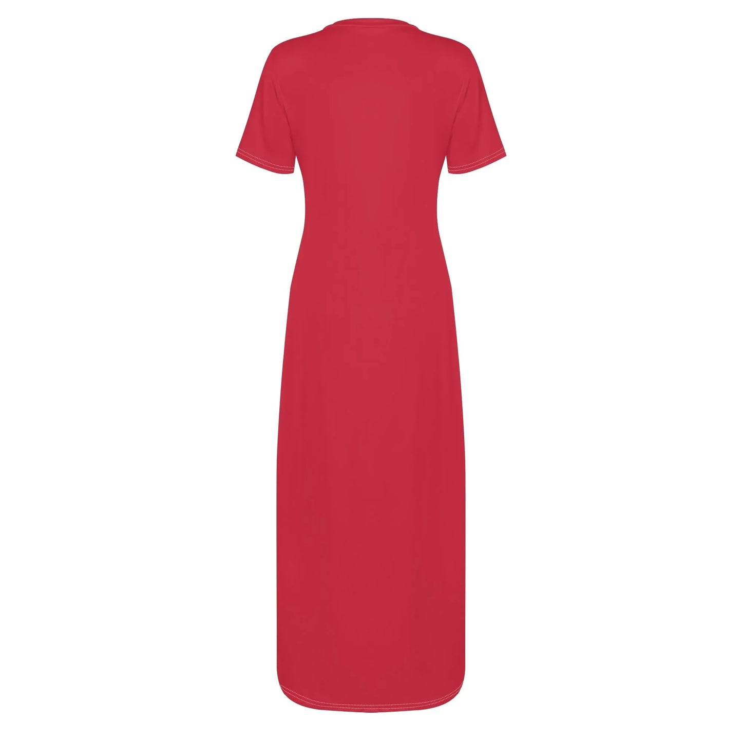 rotes-short-sleeve-long-dress-long-dress-jlr-design-17197 - JLR Design
