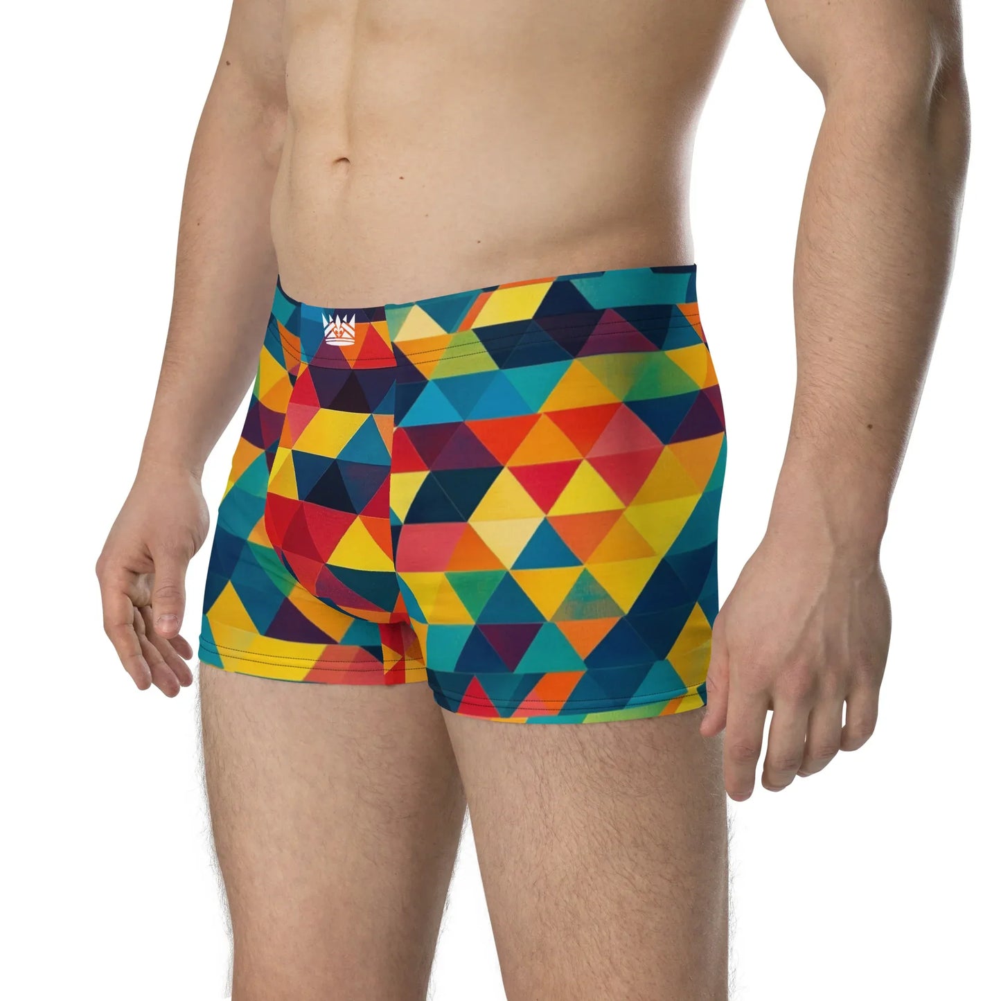 royal-underwear-boxershorts-triangle-pattern-v4-boxershorts-jlr-design-11116 - JLR Design