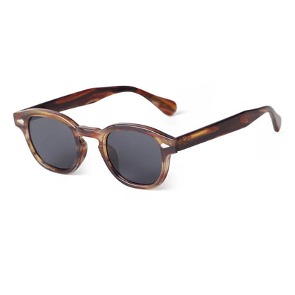 Runde Vintage Sonnenbrille UV 400 Brille JLR Design