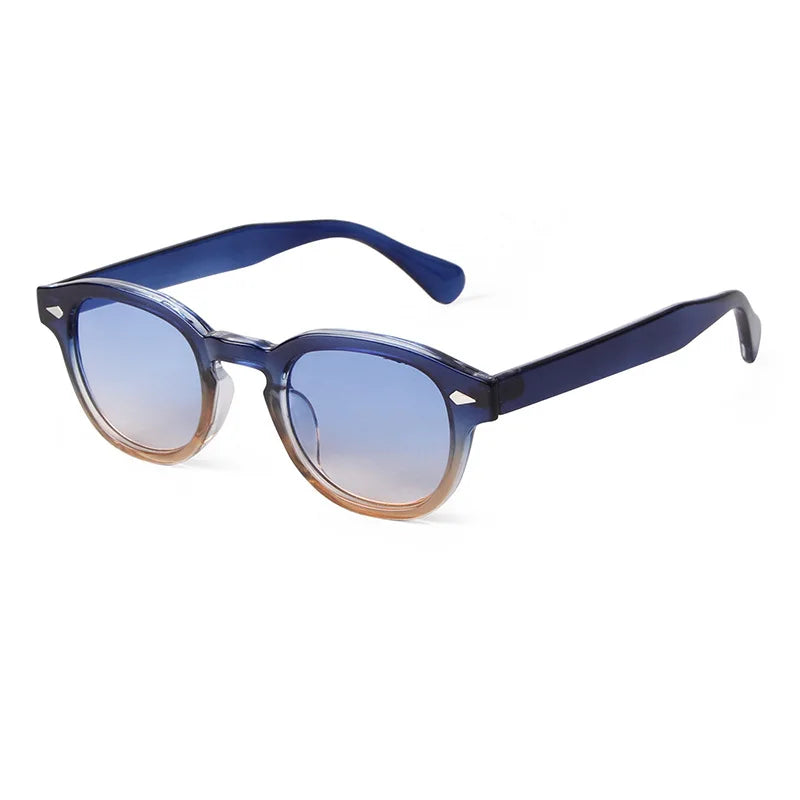 Runde Vintage Sonnenbrille UV 400 Brille JLR Design