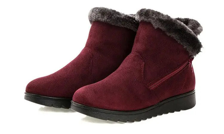 Rutschfeste Damen-Winterschuhe mit Zip Boots 62.99 Boots, Damen, Zip JLR Design