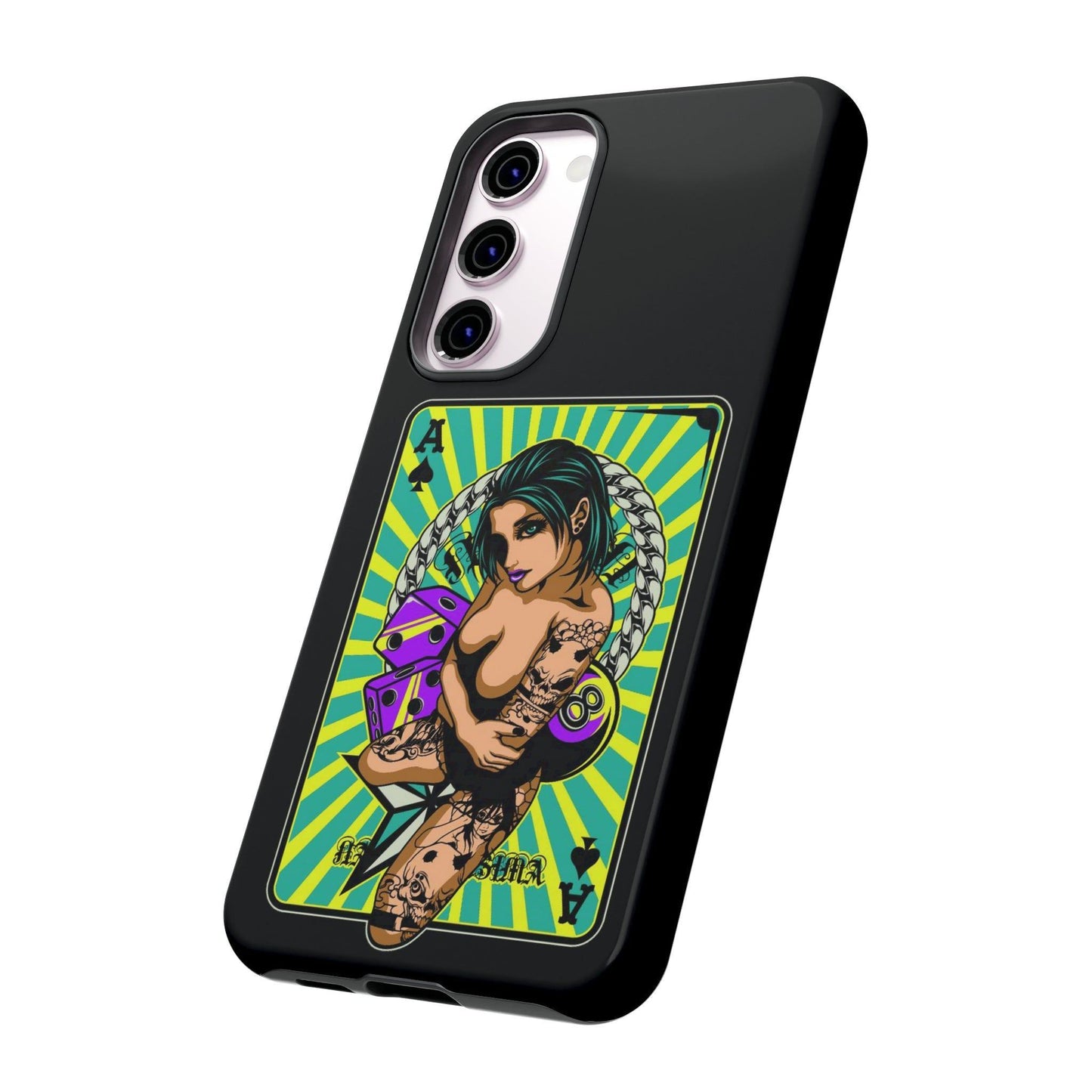 Samsung Galaxy Ace of Spades Cover Phone Case 37.99 Accessories, Ace, Aussenschale, Ausskleidung, Case, Cover, Galaxy, Glossy, glänzend, Handyhülle, innere, iPhone Cases, matt, Matte, Oberfläche, Phone, Phone accessory, Phone Cases, Plus, Poker, Polycarbonat, S23, S23Plus, S23Ultra, Samsung, Samsung Cases, schlagfest, Schutz, Sexy, Spades, TPU, Ultra, Woman, zusätzlicher JLR Design