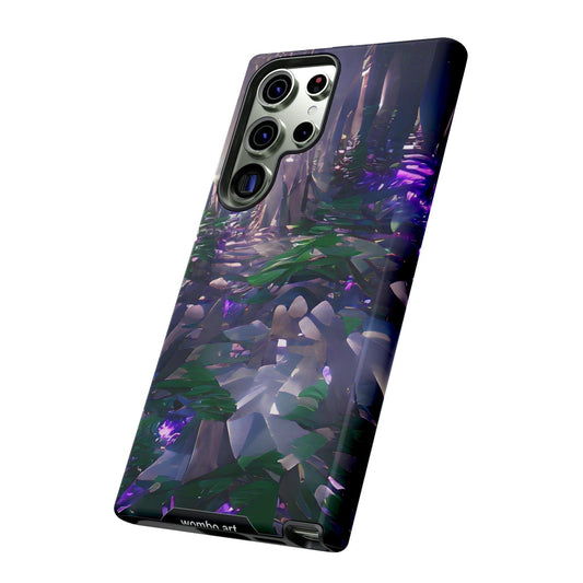 Samsung Galaxy Crystal Forest Cover Phone Case 34.99 Accessories, Glossy, iPhone Cases, Matte, Phone accessory, Phone Cases, Samsung Cases, Tough, Valentine's Day Picks JLR Design