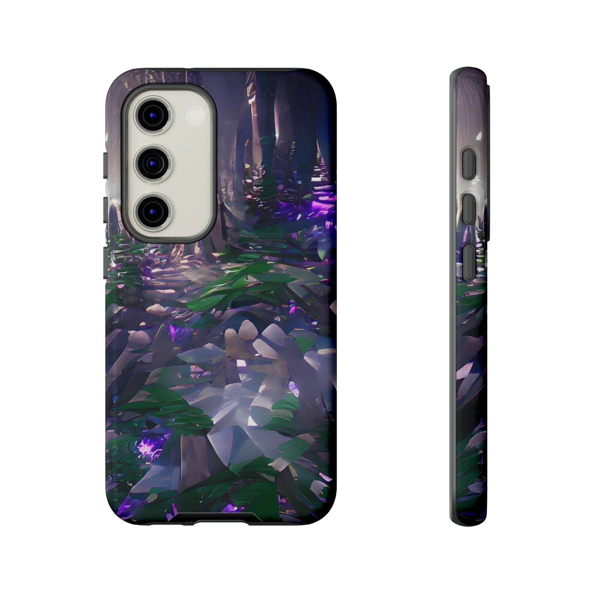 Samsung Galaxy Crystal Forest Cover Phone Case 34.99 Accessories, Glossy, iPhone Cases, Matte, Phone accessory, Phone Cases, Samsung Cases, Tough, Valentine's Day Picks JLR Design