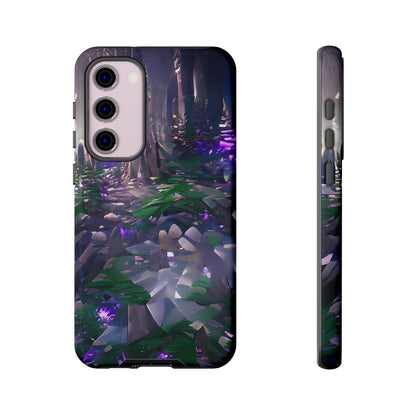 Samsung Galaxy Crystal Forest Cover Phone Case 34.99 Accessories, Glossy, iPhone Cases, Matte, Phone accessory, Phone Cases, Samsung Cases, Tough, Valentine's Day Picks JLR Design