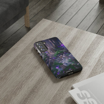 Samsung Galaxy Crystal Forest Cover Phone Case 34.99 Accessories, Glossy, iPhone Cases, Matte, Phone accessory, Phone Cases, Samsung Cases, Tough, Valentine's Day Picks JLR Design