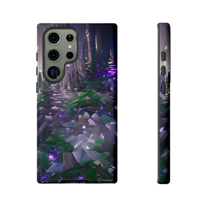 Samsung Galaxy Crystal Forest Cover Phone Case 34.99 Accessories, Glossy, iPhone Cases, Matte, Phone accessory, Phone Cases, Samsung Cases, Tough, Valentine's Day Picks JLR Design