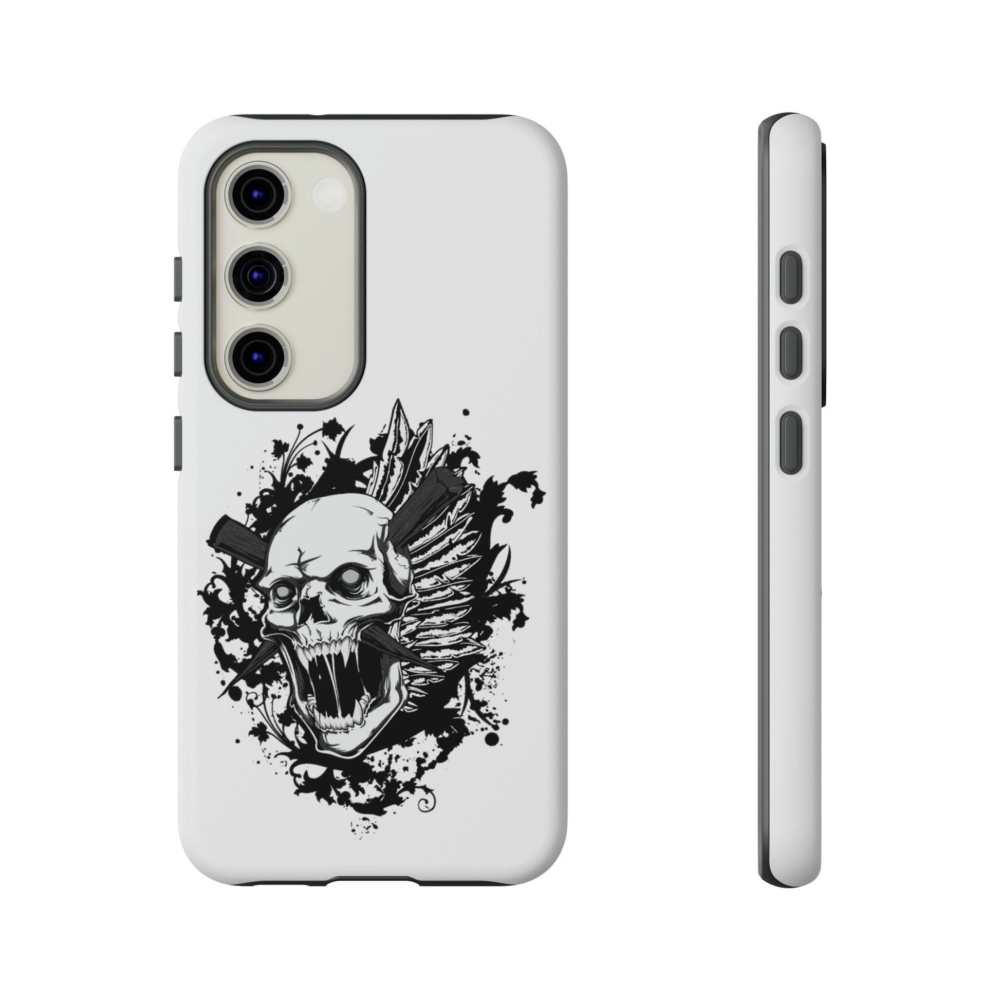 Samsung Galaxy Impaled Skull Cover Phone Case 37.99 Accessories, Auskleidung, Aussenschale, Ausskleidung, Case, Cover, Galaxy, Glossy, glänzend, Handyhülle, Impaled, innere, iPhone Cases, matt, Matte, Oberfläche, Phone, Phone accessory, Phone Cases, Plus, Polycarbonat, S23, S23Plus, S23Ultra, Samsung, Samsung Cases, schlagfest, Schutz, TPU, Ultra, zusätzlicher JLR Design