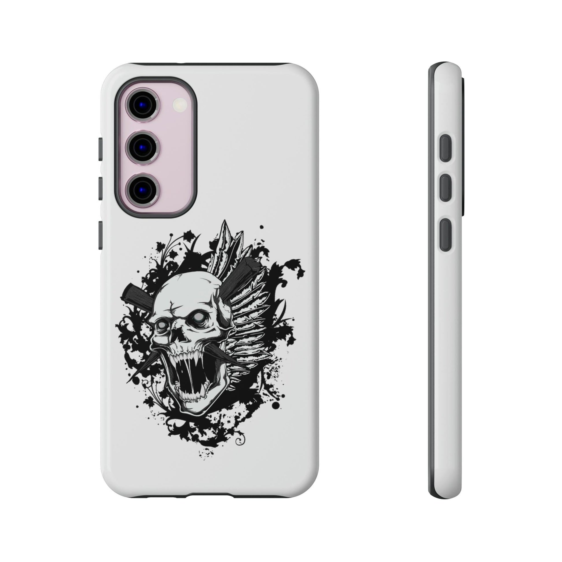 Samsung Galaxy Impaled Skull Cover Phone Case 37.99 Accessories, Auskleidung, Aussenschale, Ausskleidung, Case, Cover, Galaxy, Glossy, glänzend, Handyhülle, Impaled, innere, iPhone Cases, matt, Matte, Oberfläche, Phone, Phone accessory, Phone Cases, Plus, Polycarbonat, S23, S23Plus, S23Ultra, Samsung, Samsung Cases, schlagfest, Schutz, TPU, Ultra, zusätzlicher JLR Design