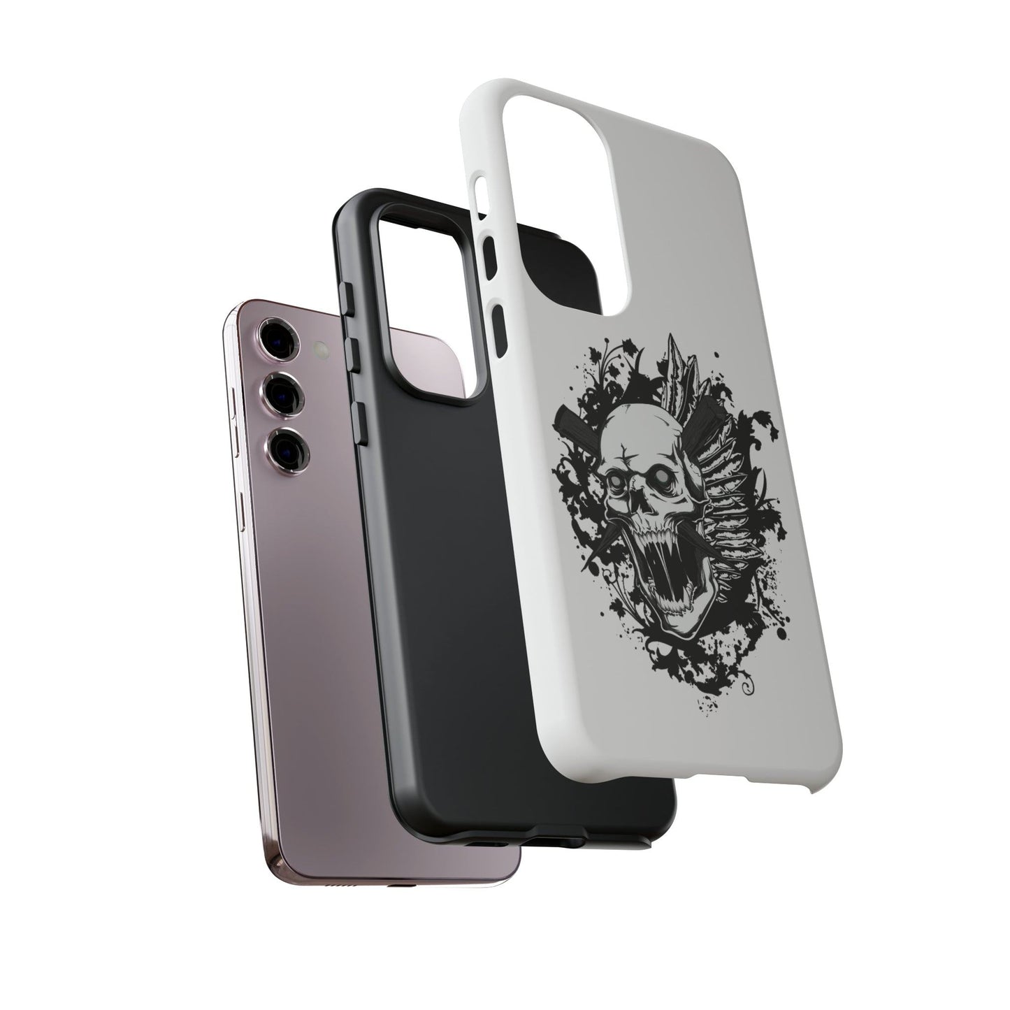 Samsung Galaxy Impaled Skull Cover Phone Case 37.99 Accessories, Auskleidung, Aussenschale, Ausskleidung, Case, Cover, Galaxy, Glossy, glänzend, Handyhülle, Impaled, innere, iPhone Cases, matt, Matte, Oberfläche, Phone, Phone accessory, Phone Cases, Plus, Polycarbonat, S23, S23Plus, S23Ultra, Samsung, Samsung Cases, schlagfest, Schutz, TPU, Ultra, zusätzlicher JLR Design