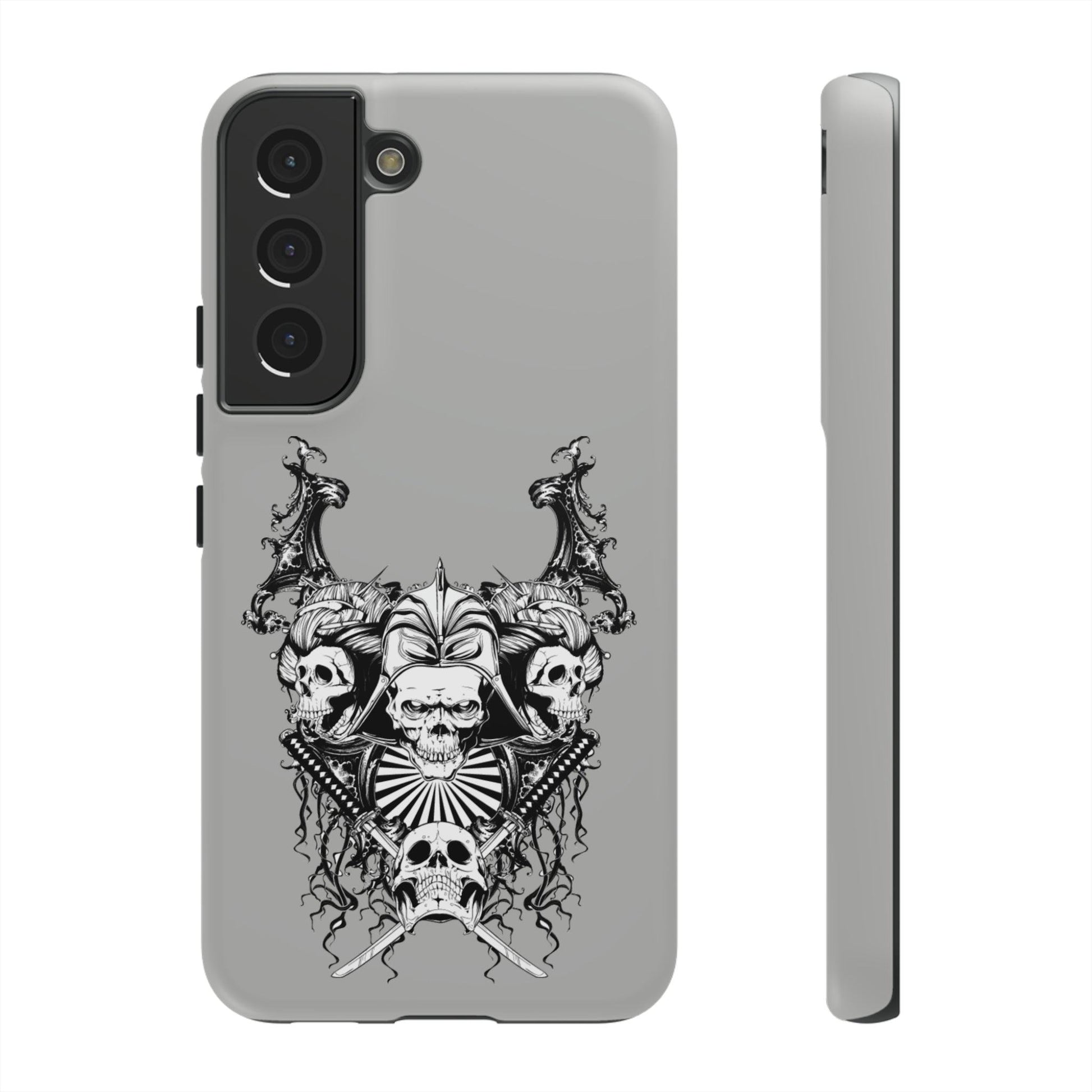 Samsung Galaxy Katana Skull Cover Phone Case 37.99 Accessories, Auskleidung, Case, Galaxy, Glossy, Handyhülle, Herunterfallen, Innenshale, iPhone Cases, Matte, Phone accessory, Phone Cases, Polycarbonat, S23, S23Plus, S23Ultra, Samsung, Samsung Cases, schlagfest, Schutz, Skull JLR Design