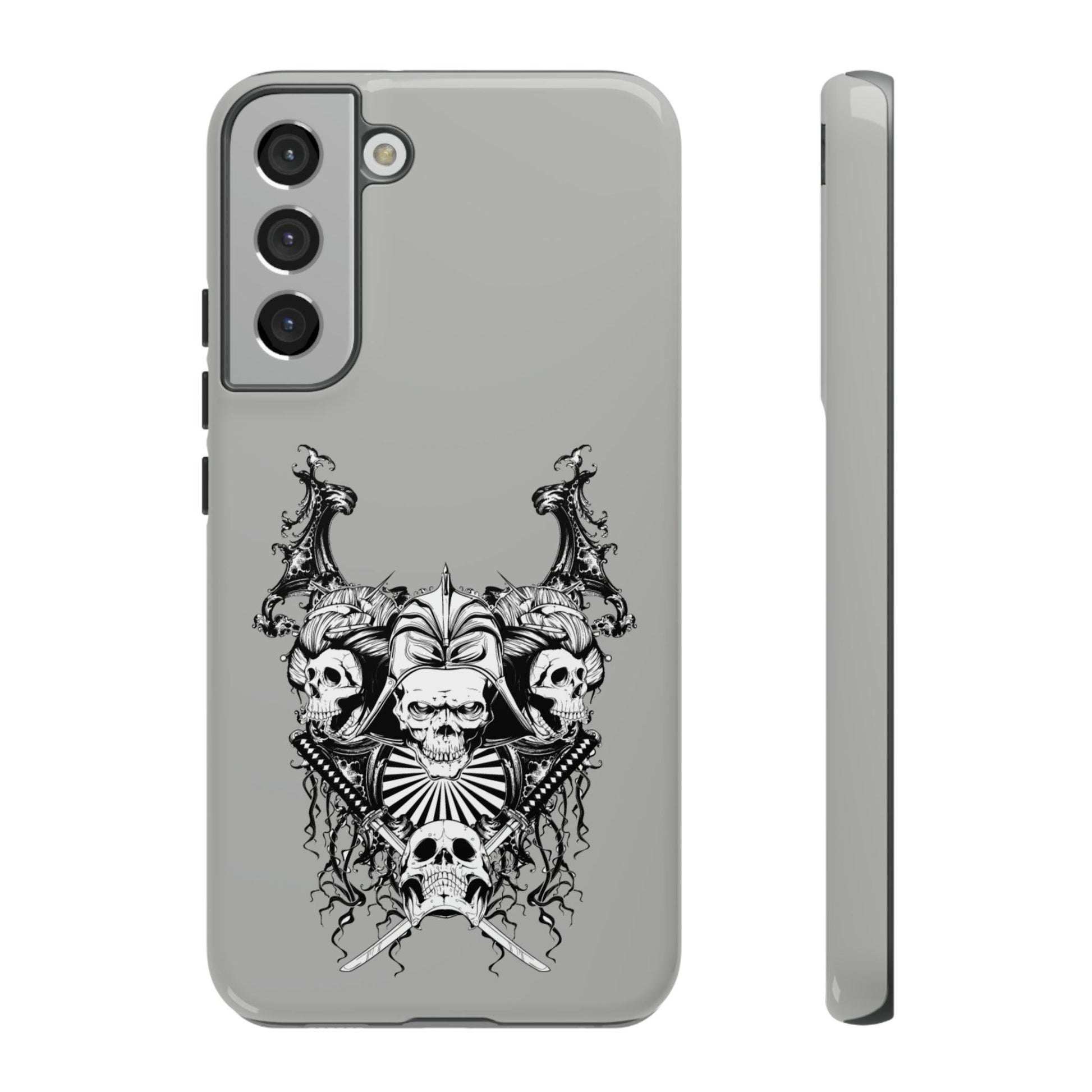 Samsung Galaxy Katana Skull Cover Phone Case 37.99 Accessories, Auskleidung, Case, Galaxy, Glossy, Handyhülle, Herunterfallen, Innenshale, iPhone Cases, Matte, Phone accessory, Phone Cases, Polycarbonat, S23, S23Plus, S23Ultra, Samsung, Samsung Cases, schlagfest, Schutz, Skull JLR Design