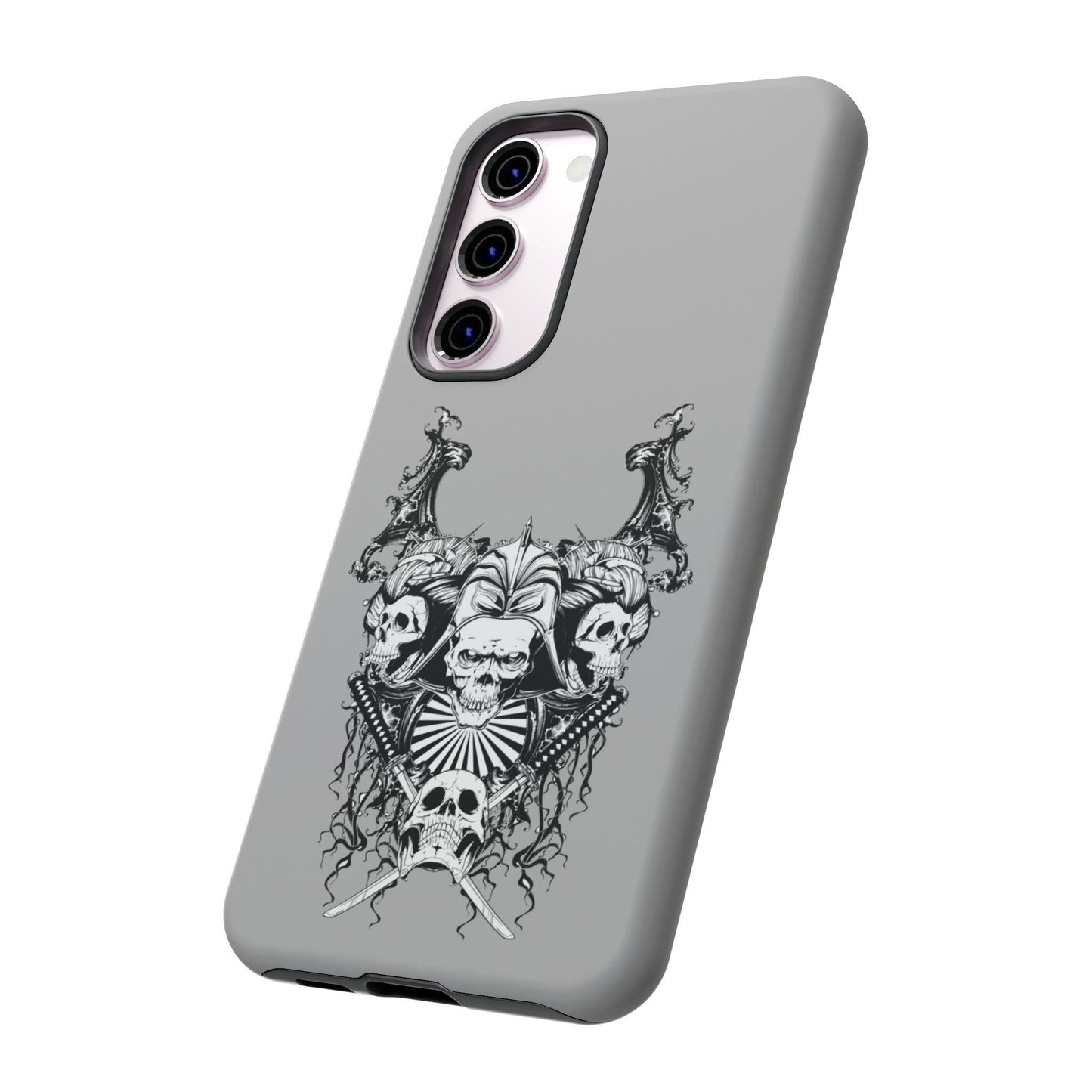 Samsung Galaxy Katana Skull Cover Phone Case 37.99 Accessories, Auskleidung, Case, Galaxy, Glossy, Handyhülle, Herunterfallen, Innenshale, iPhone Cases, Matte, Phone accessory, Phone Cases, Polycarbonat, S23, S23Plus, S23Ultra, Samsung, Samsung Cases, schlagfest, Schutz, Skull JLR Design