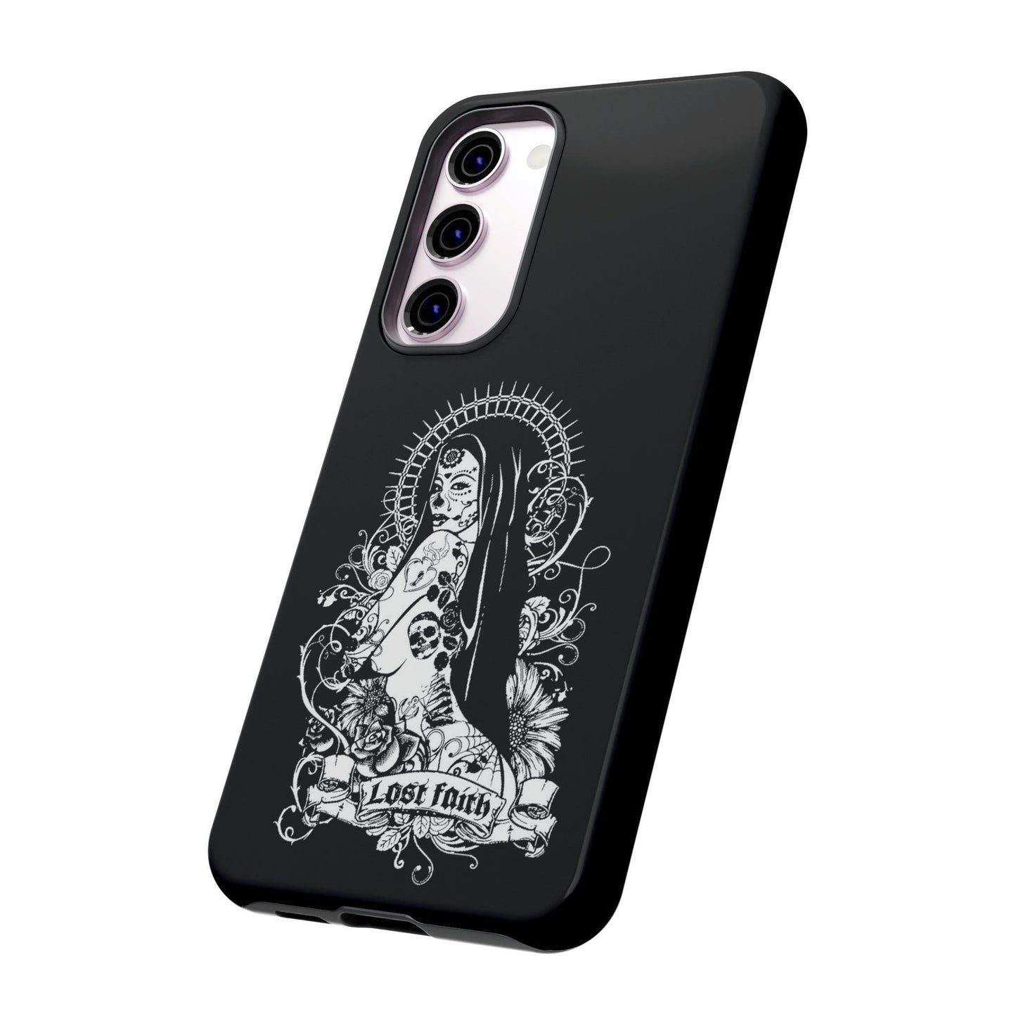 Samsung Galaxy Lost Faith Cover Phone Case 39.99 Accessories, Aussenschale, Ausskleidung, Case, Cover, Faith, Galaxy, Glossy, glänzend, Handyhülle, innere, iPhone Cases, Lost, matt, Matte, Oberfläche, Phone, Phone accessory, Phone Cases, Plus, Polycarbonat, S23, S23Plus, S23Ultra, Samsung, Samsung Cases, schlagfest, Schutz, Sexy, TPU, Ultra, Woman, zusätzlicher JLR Design