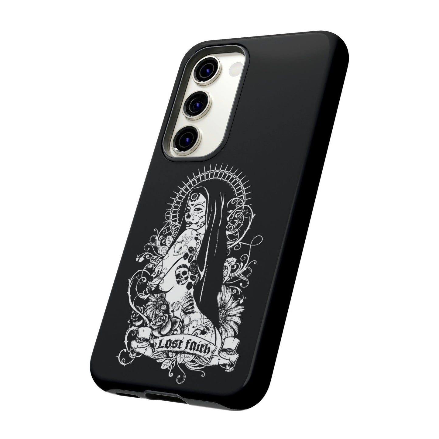 Samsung Galaxy Lost Faith Cover Phone Case 39.99 Accessories, Aussenschale, Ausskleidung, Case, Cover, Faith, Galaxy, Glossy, glänzend, Handyhülle, innere, iPhone Cases, Lost, matt, Matte, Oberfläche, Phone, Phone accessory, Phone Cases, Plus, Polycarbonat, S23, S23Plus, S23Ultra, Samsung, Samsung Cases, schlagfest, Schutz, Sexy, TPU, Ultra, Woman, zusätzlicher JLR Design