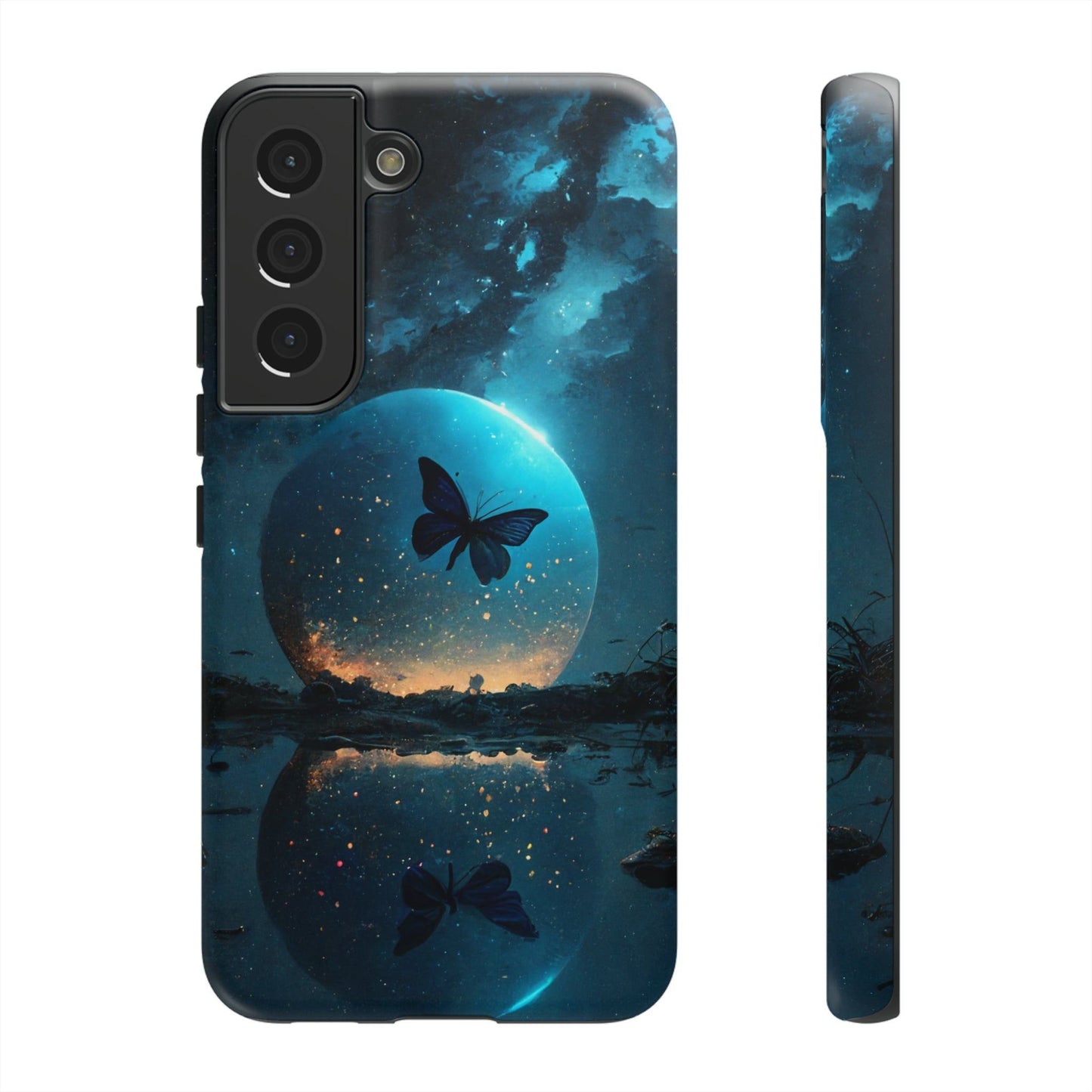 Samsung Galaxy Moon Butterfly Var2 Cover Phone Case 42.99 Accessories, Auskleidung, Aussenschale, Butterfly, Cover, Glossy, google, Handyhülle, innere, iPhone Cases, Matte, Moon, Phone accessory, Phone Cases, Pixel, Plus, Polycarbonat, S23, S23Plus, S23Ultra, Samsung Cases, schlagfest, Schutz, TPU, Ultra, Var2, zusätzlicher JLR Design