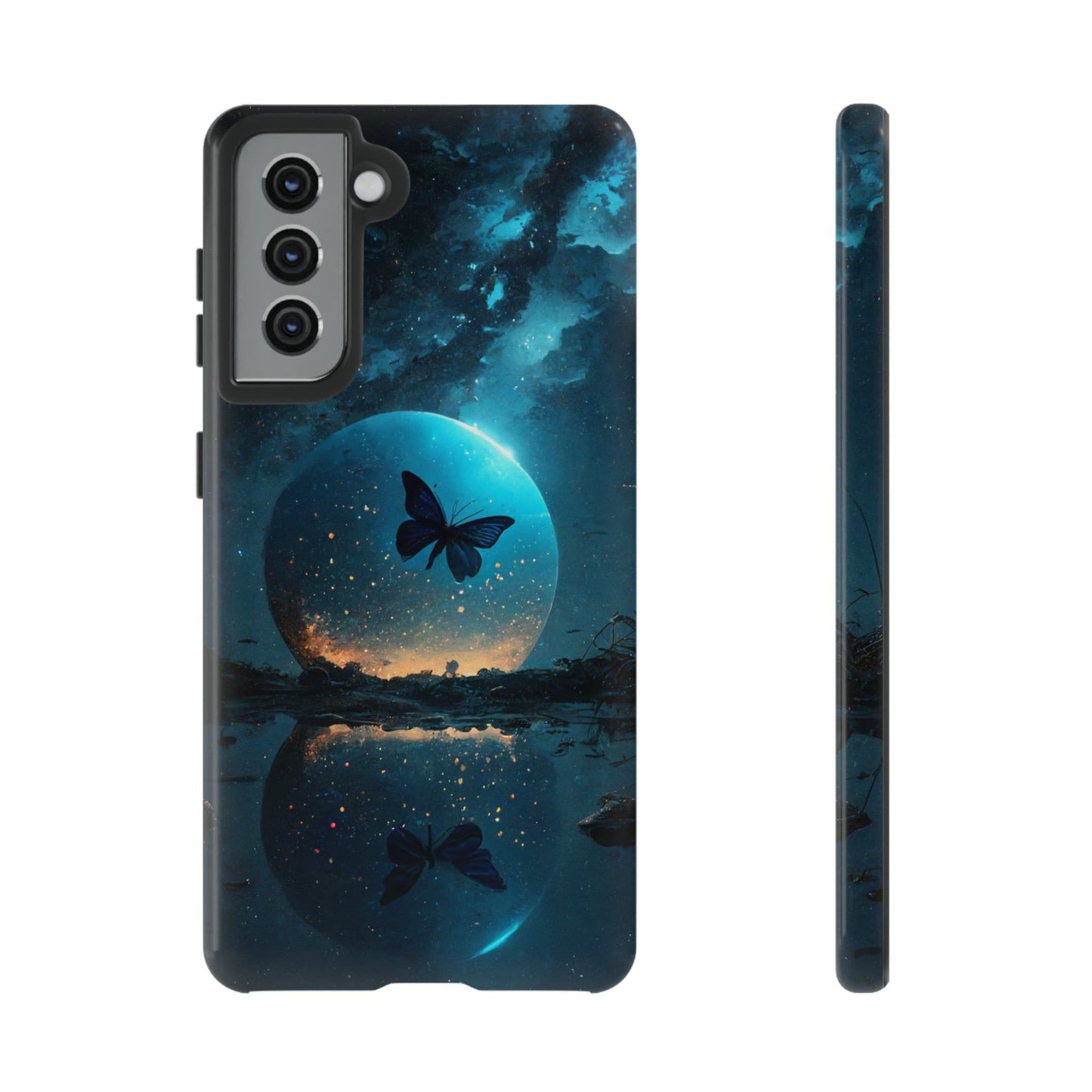 Samsung Galaxy Moon Butterfly Var2 Cover Phone Case 42.99 Accessories, Auskleidung, Aussenschale, Butterfly, Cover, Glossy, google, Handyhülle, innere, iPhone Cases, Matte, Moon, Phone accessory, Phone Cases, Pixel, Plus, Polycarbonat, S23, S23Plus, S23Ultra, Samsung Cases, schlagfest, Schutz, TPU, Ultra, Var2, zusätzlicher JLR Design