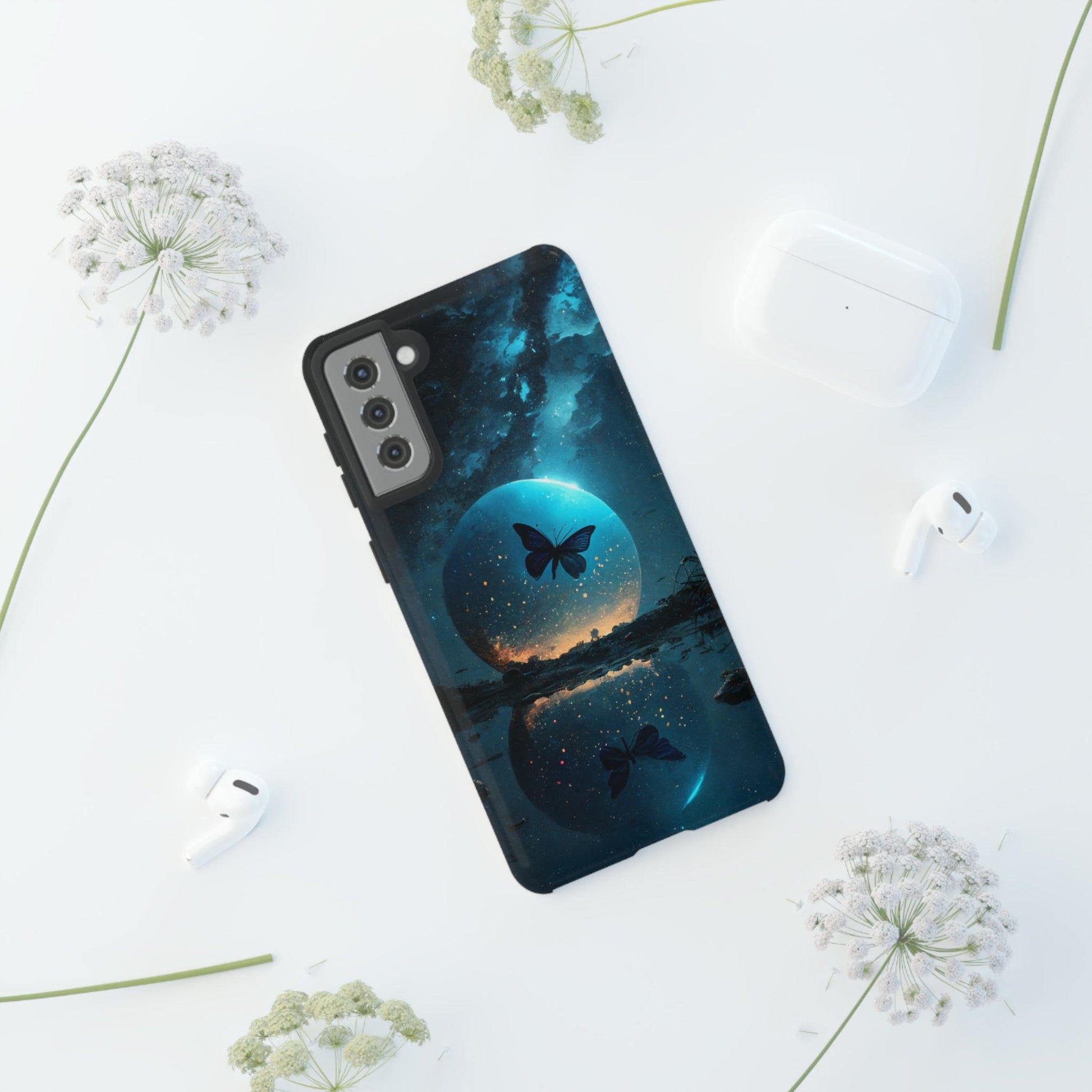 Samsung Galaxy Moon Butterfly Var2 Cover Phone Case 42.99 Accessories, Auskleidung, Aussenschale, Butterfly, Cover, Glossy, google, Handyhülle, innere, iPhone Cases, Matte, Moon, Phone accessory, Phone Cases, Pixel, Plus, Polycarbonat, S23, S23Plus, S23Ultra, Samsung Cases, schlagfest, Schutz, TPU, Ultra, Var2, zusätzlicher JLR Design