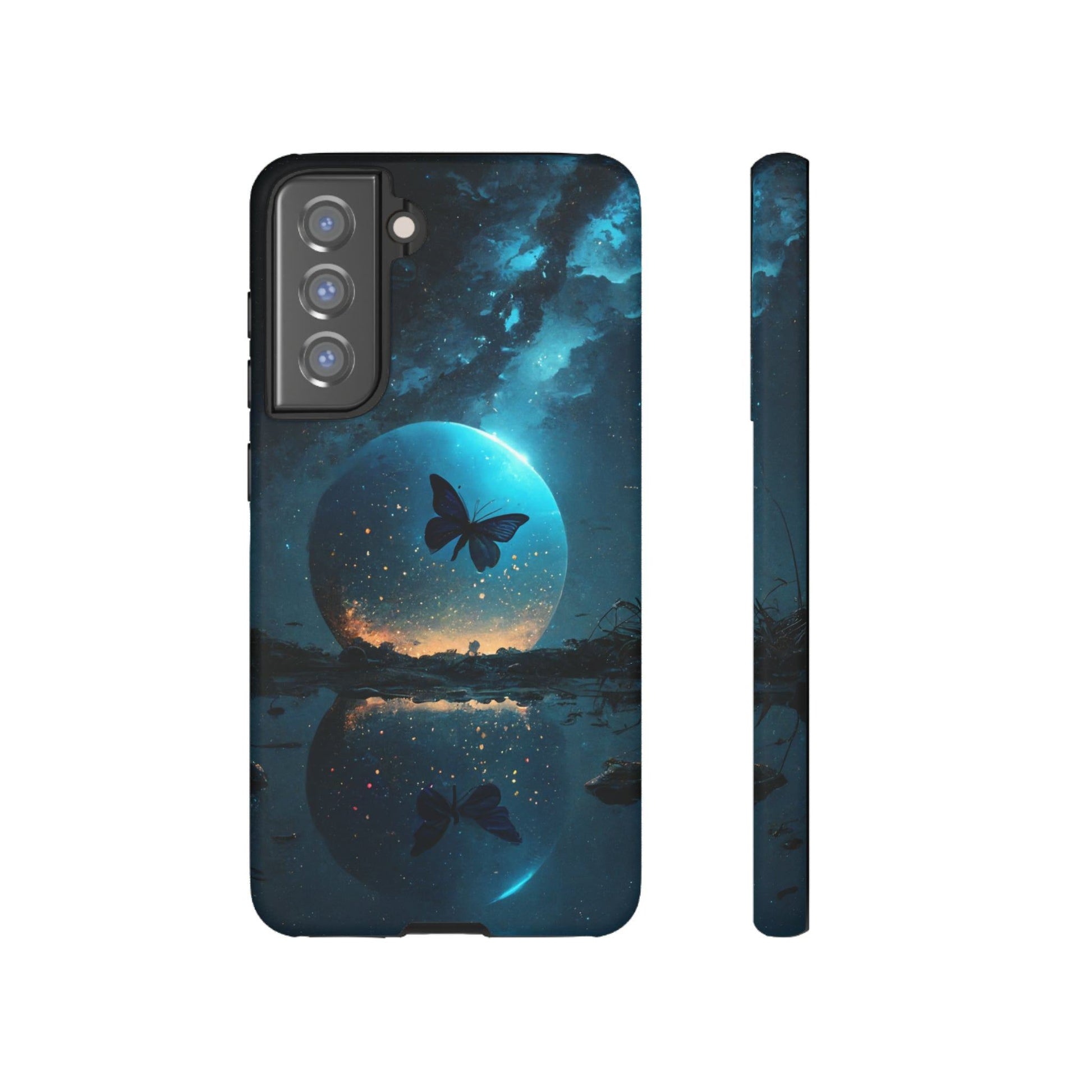 Samsung Galaxy Moon Butterfly Var2 Cover Phone Case 42.99 Accessories, Auskleidung, Aussenschale, Butterfly, Cover, Glossy, google, Handyhülle, innere, iPhone Cases, Matte, Moon, Phone accessory, Phone Cases, Pixel, Plus, Polycarbonat, S23, S23Plus, S23Ultra, Samsung Cases, schlagfest, Schutz, TPU, Ultra, Var2, zusätzlicher JLR Design