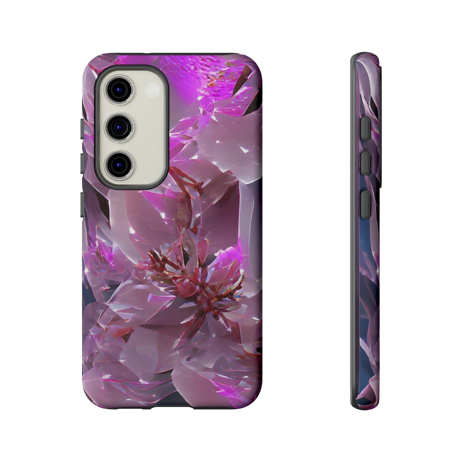 Samsung Galaxy Pink Flower Cover Phone Case 35.99 Accessories, Flower, Galaxy, Glossy, iPhone Cases, Matte, Phone accessory, Phone Cases, Pink, Samsung Cases, Tough, Valentine's Day Picks JLR Design