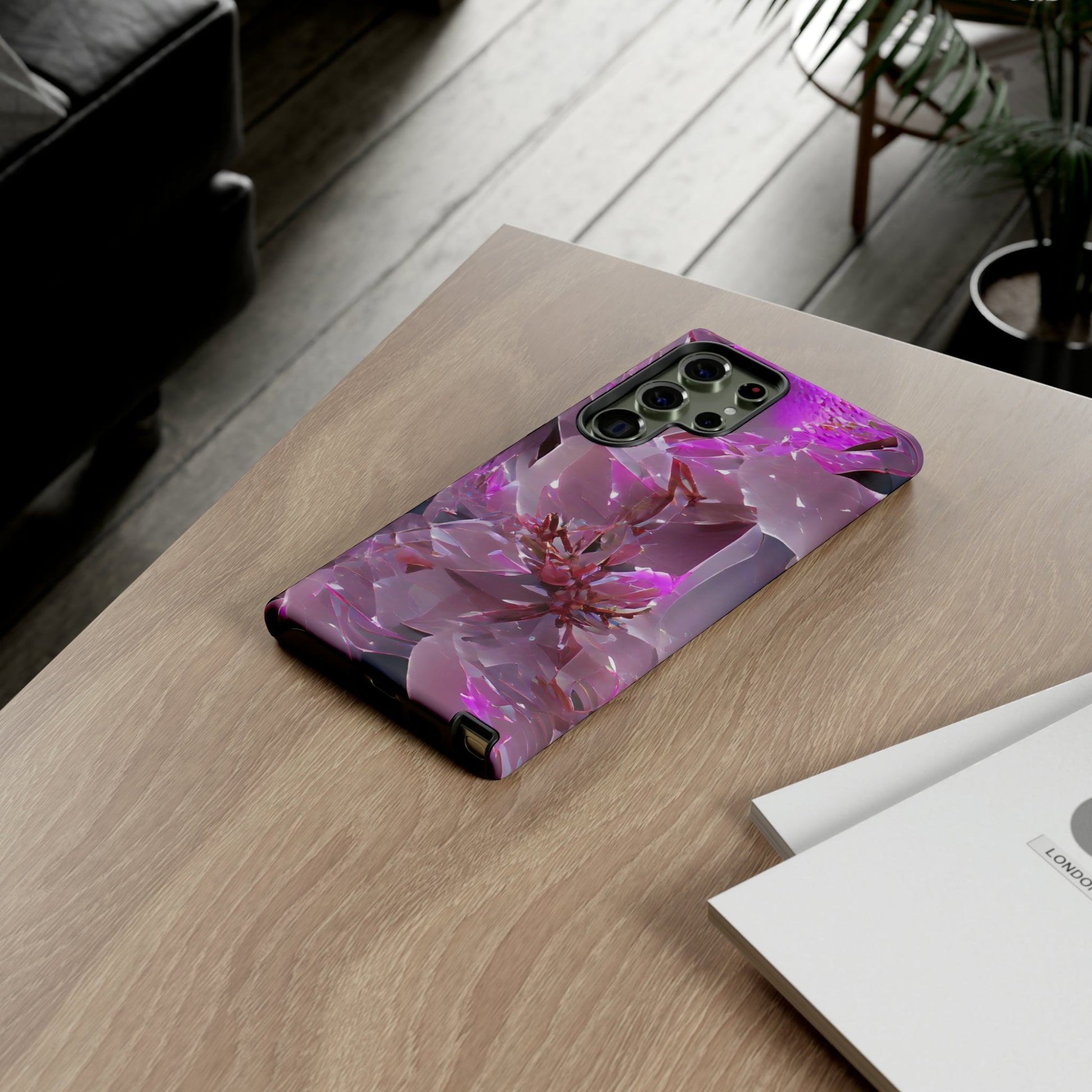 Samsung Galaxy Pink Flower Cover Phone Case 35.99 Accessories, Flower, Galaxy, Glossy, iPhone Cases, Matte, Phone accessory, Phone Cases, Pink, Samsung Cases, Tough, Valentine's Day Picks JLR Design