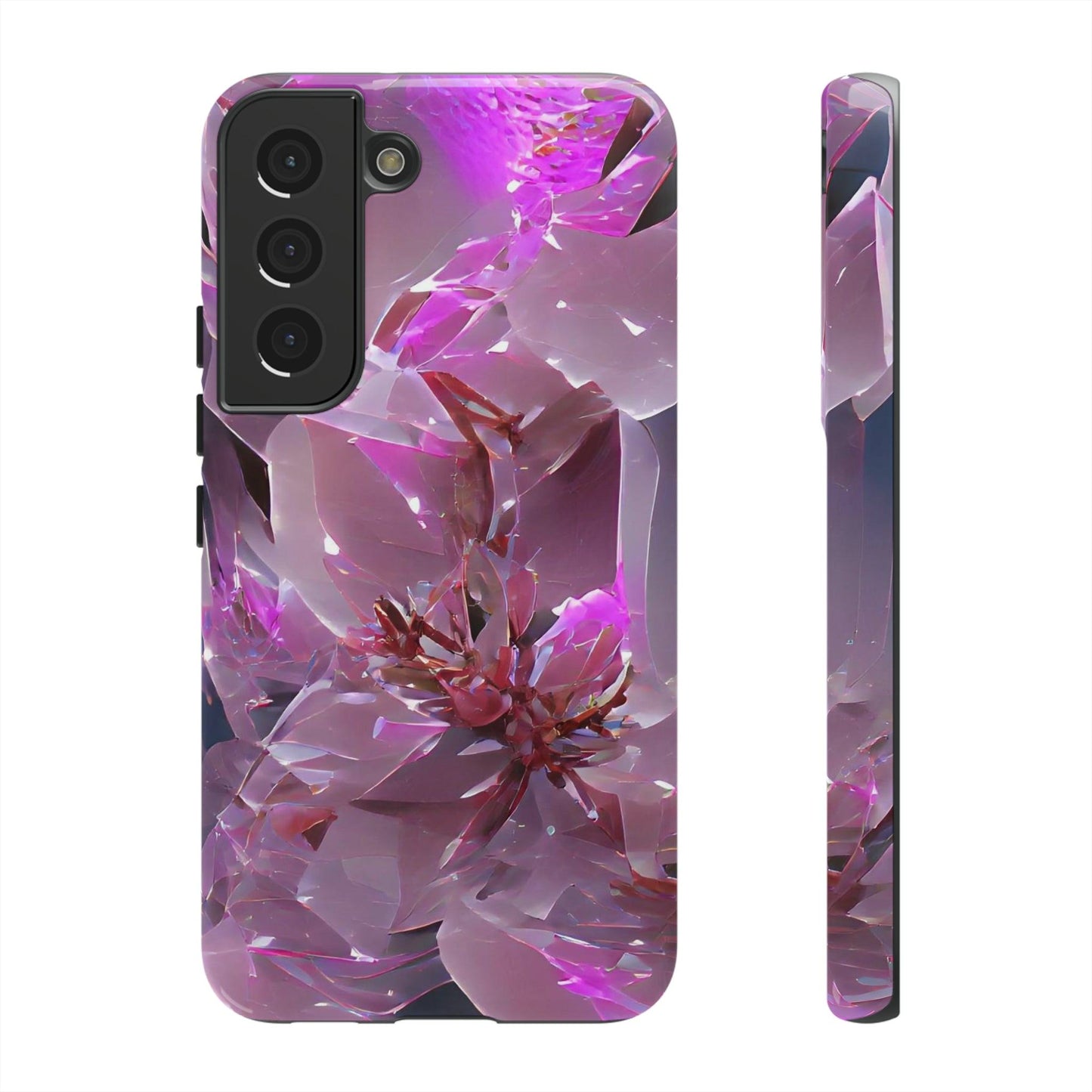 Samsung Galaxy Pink Flower Cover Phone Case 35.99 Accessories, Flower, Galaxy, Glossy, iPhone Cases, Matte, Phone accessory, Phone Cases, Pink, Samsung Cases, Tough, Valentine's Day Picks JLR Design