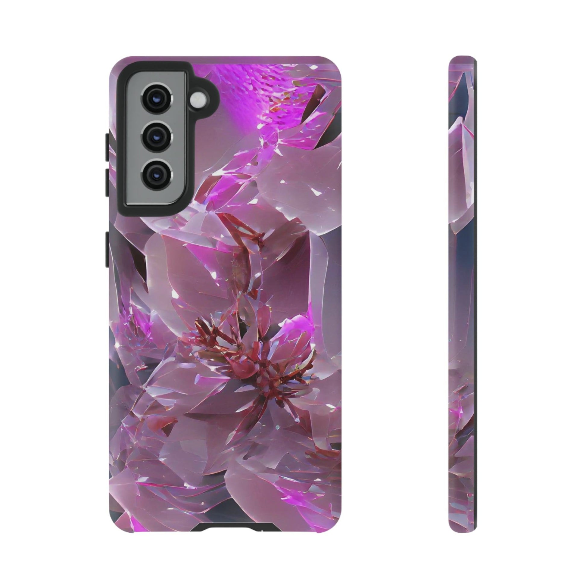 Samsung Galaxy Pink Flower Cover Phone Case 35.99 Accessories, Flower, Galaxy, Glossy, iPhone Cases, Matte, Phone accessory, Phone Cases, Pink, Samsung Cases, Tough, Valentine's Day Picks JLR Design