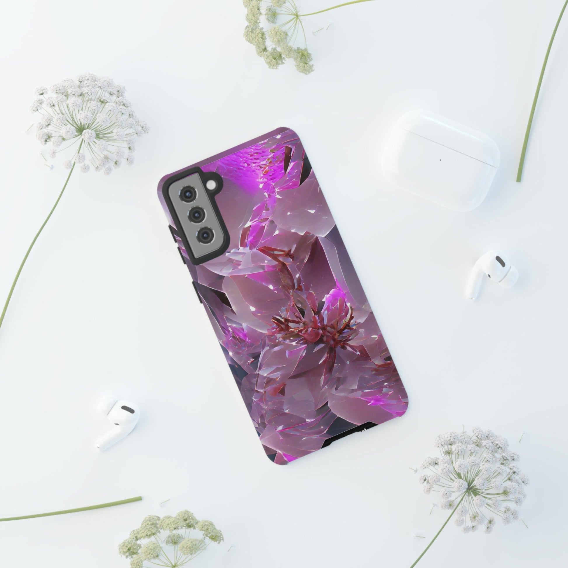 Samsung Galaxy Pink Flower Cover Phone Case 35.99 Accessories, Flower, Galaxy, Glossy, iPhone Cases, Matte, Phone accessory, Phone Cases, Pink, Samsung Cases, Tough, Valentine's Day Picks JLR Design