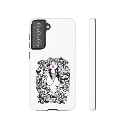 Samsung Galaxy Pink Lips Cover -- Samsung Galaxy Pink Lips Cover - undefined Phone Case | JLR Design
