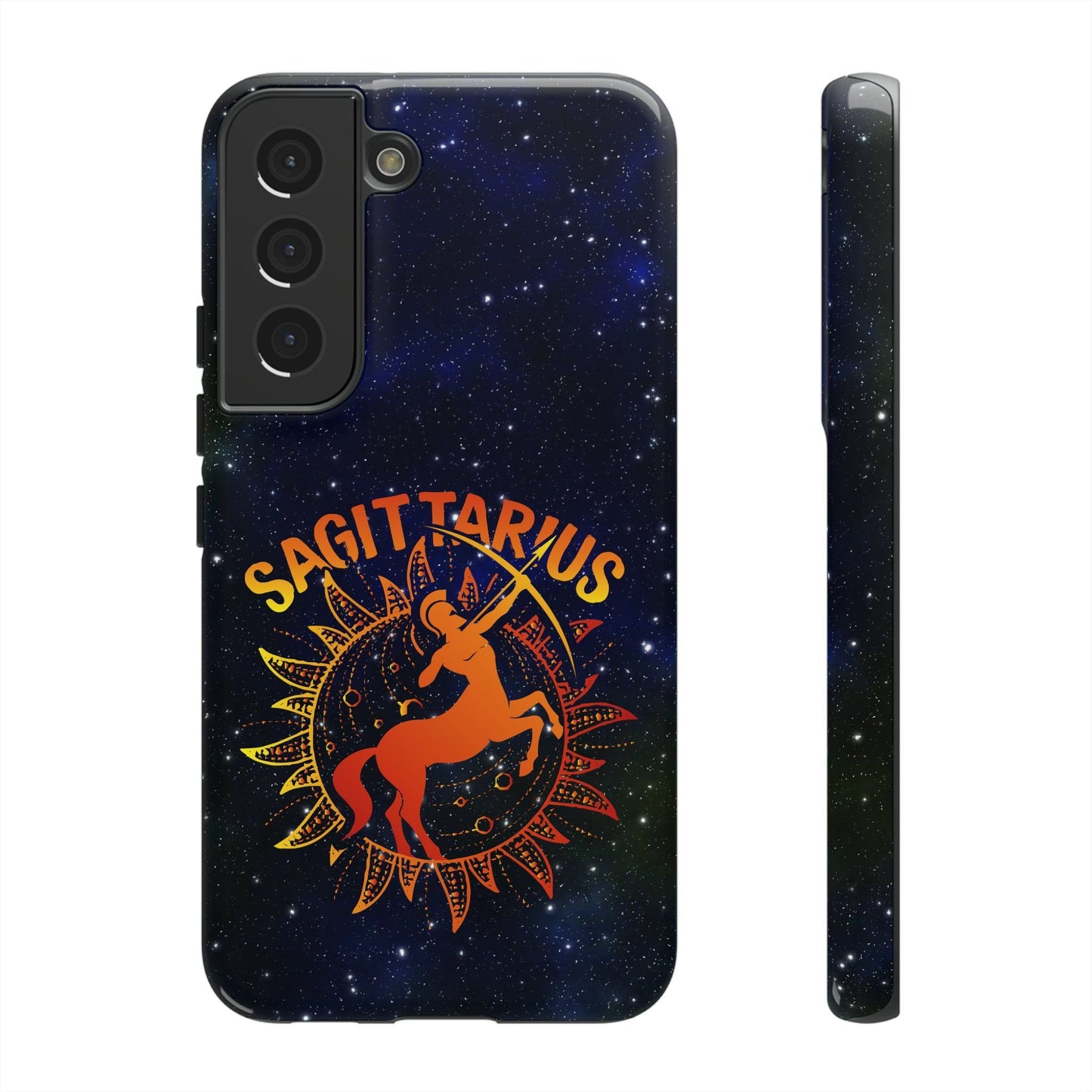 Samsung Galaxy Sagittarius Cover Phone Case 54.99 Accessories, Glossy, iPhone Cases, Matte, Phone accessory, Phone Cases, Samsung Cases JLR Design