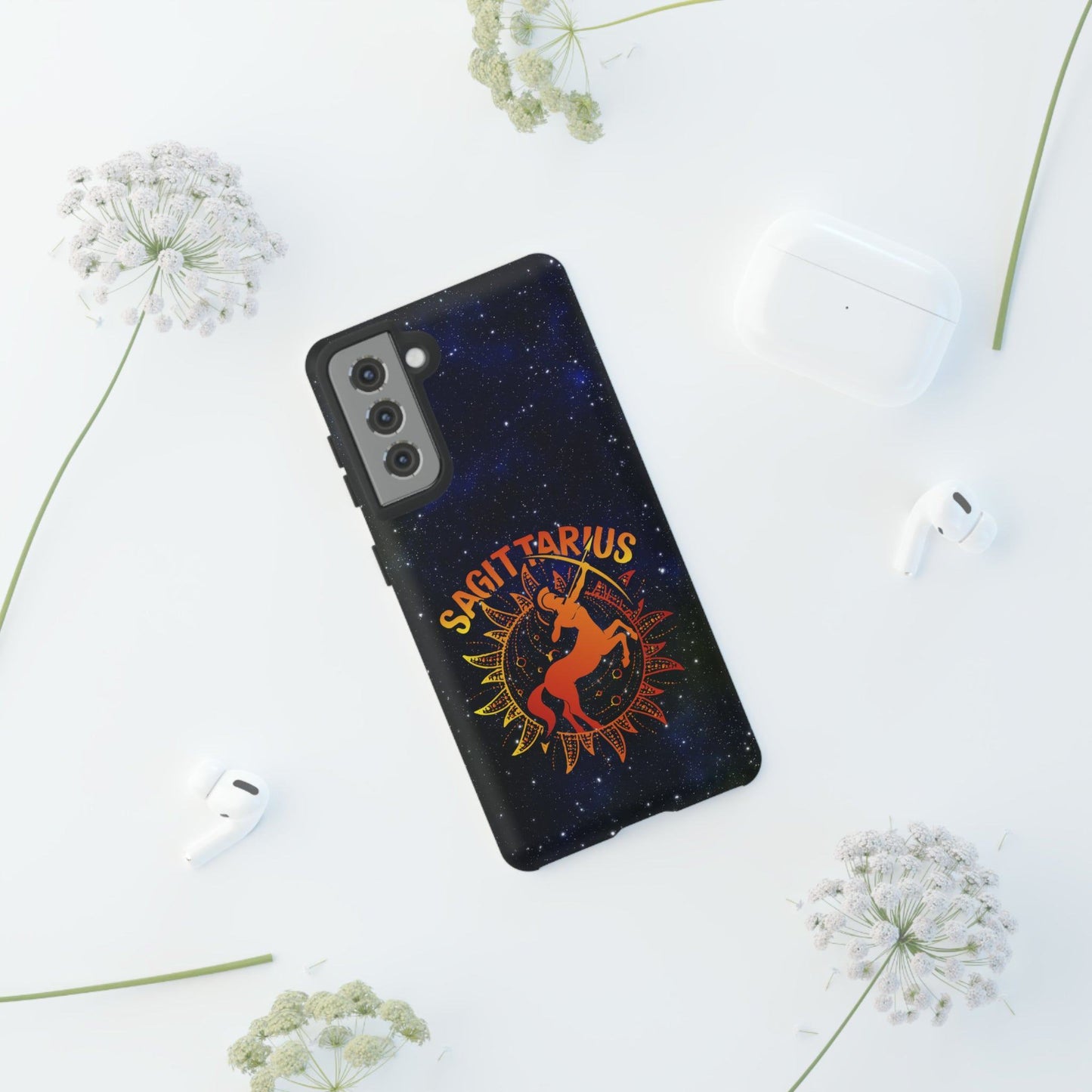 Samsung Galaxy Sagittarius Cover Phone Case 54.99 Accessories, Glossy, iPhone Cases, Matte, Phone accessory, Phone Cases, Samsung Cases JLR Design