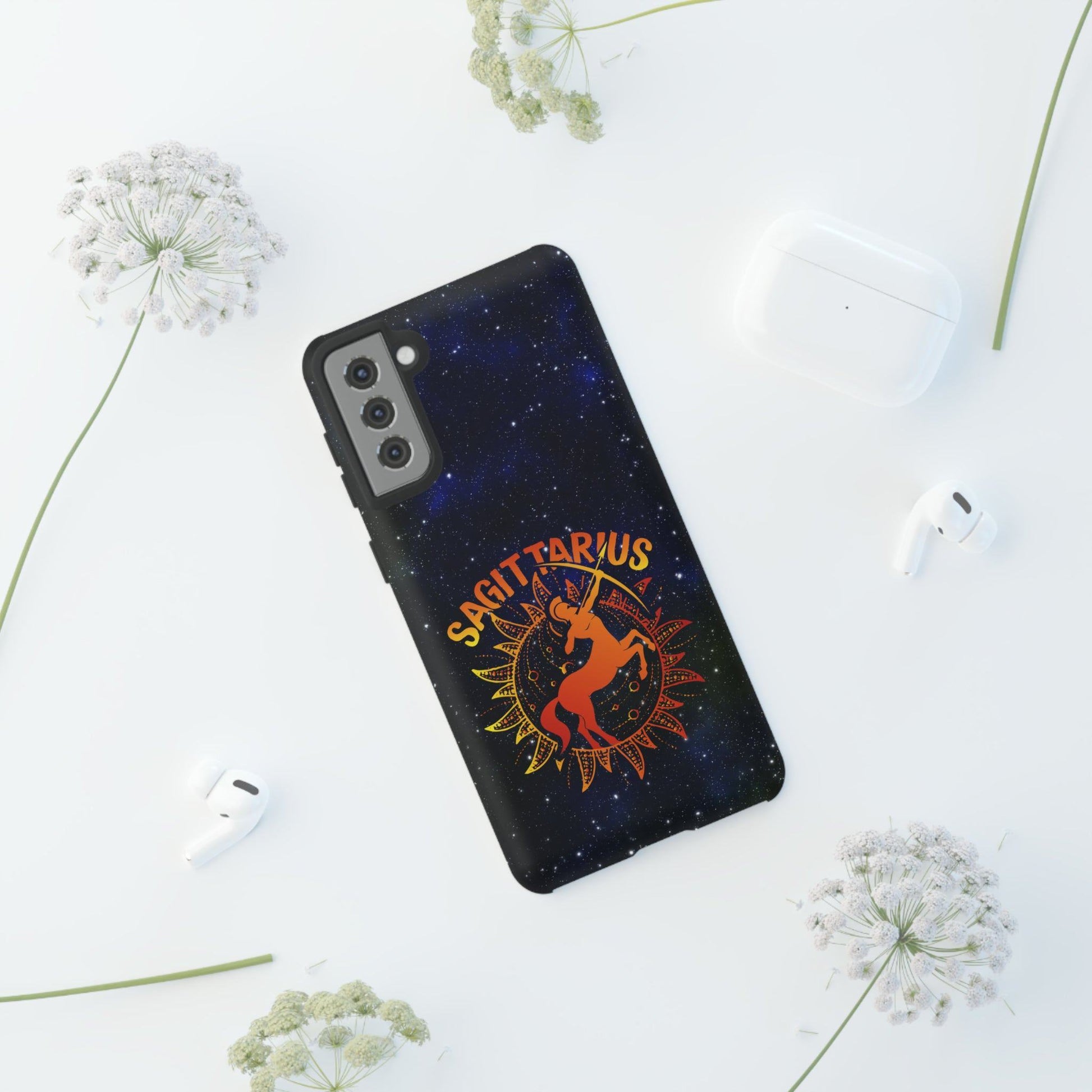 Samsung Galaxy Sagittarius Cover Phone Case 54.99 Accessories, Glossy, iPhone Cases, Matte, Phone accessory, Phone Cases, Samsung Cases JLR Design