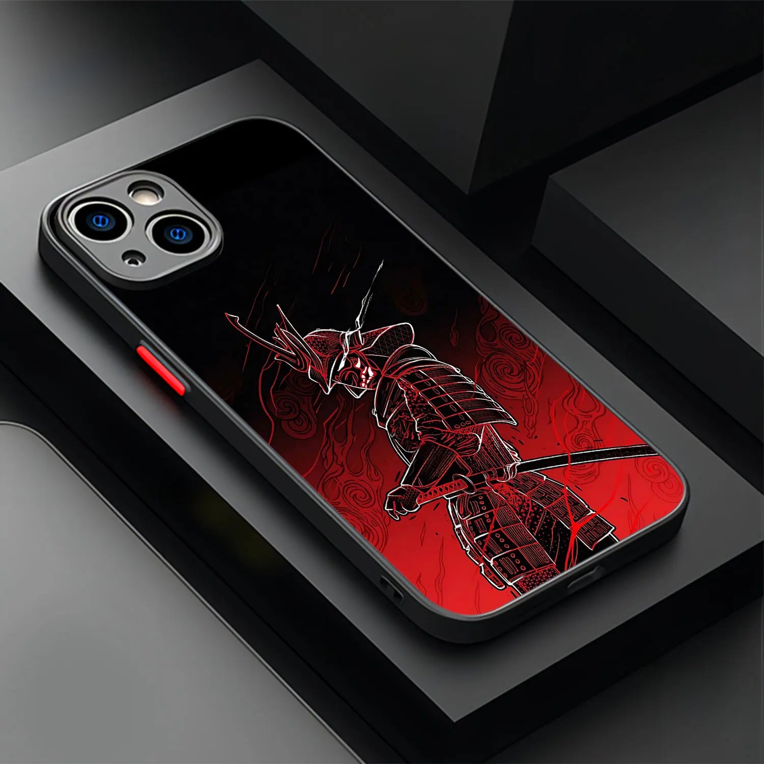 Samurai Handyhülle für iPhone 7 8 11 12 13 14 15 16 Mini/Plus/Pro/ProMax Handyhülle JLR Design